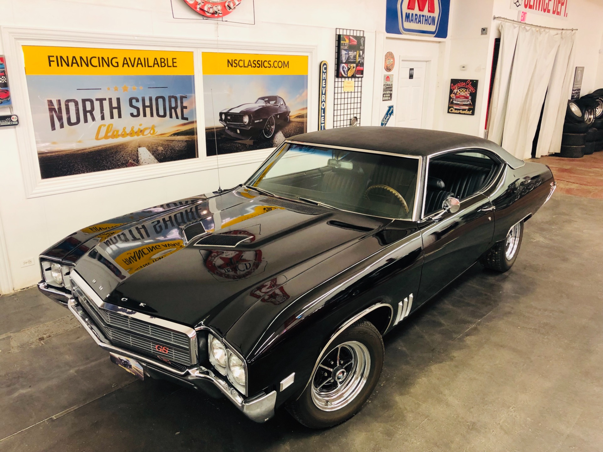 Used 1969 Buick Skylark - GS STAGE ONE TRIBUTE - FRAME OFF RESTORED - MIRROR FINISH BLACK - SEE VID | St. Petersburg, FL