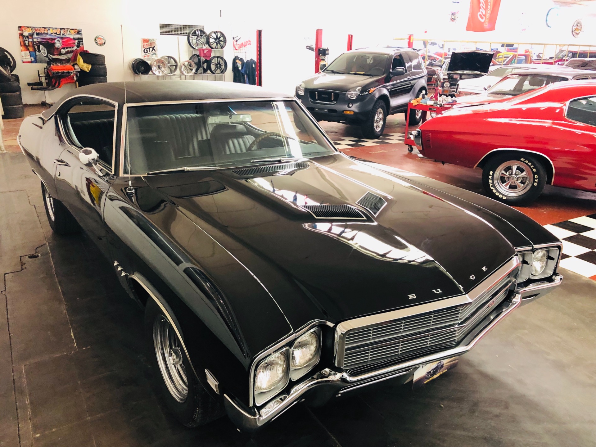Used 1969 Buick Skylark - GS STAGE ONE TRIBUTE - FRAME OFF RESTORED - MIRROR FINISH BLACK - SEE VID | St. Petersburg, FL