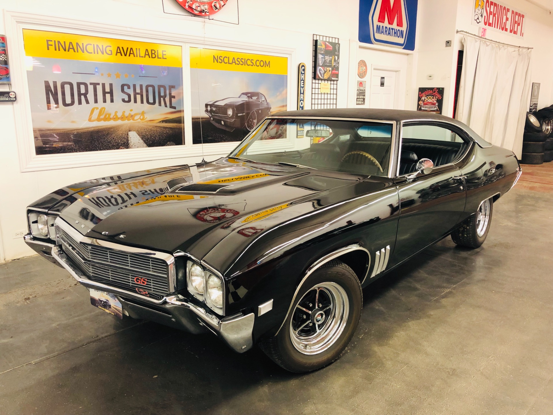 Used 1969 Buick Skylark - GS STAGE ONE TRIBUTE - FRAME OFF RESTORED - MIRROR FINISH BLACK - SEE VID | St. Petersburg, FL