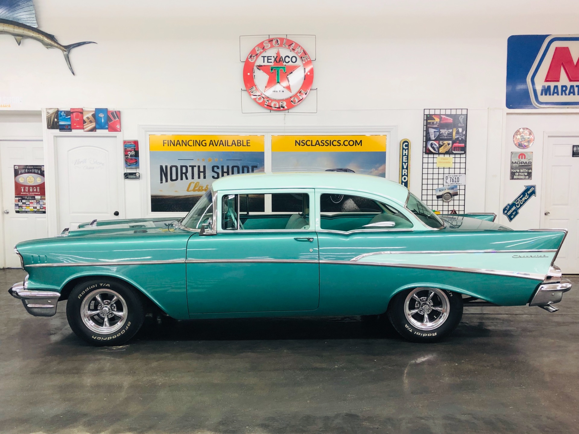 Used 1957 Chevrolet Bel Air/150/210 -WELL MAINTAINED HEIDTS SUSPENSION-AUTOMATIC-SEE VIDEO | Mundelein, IL