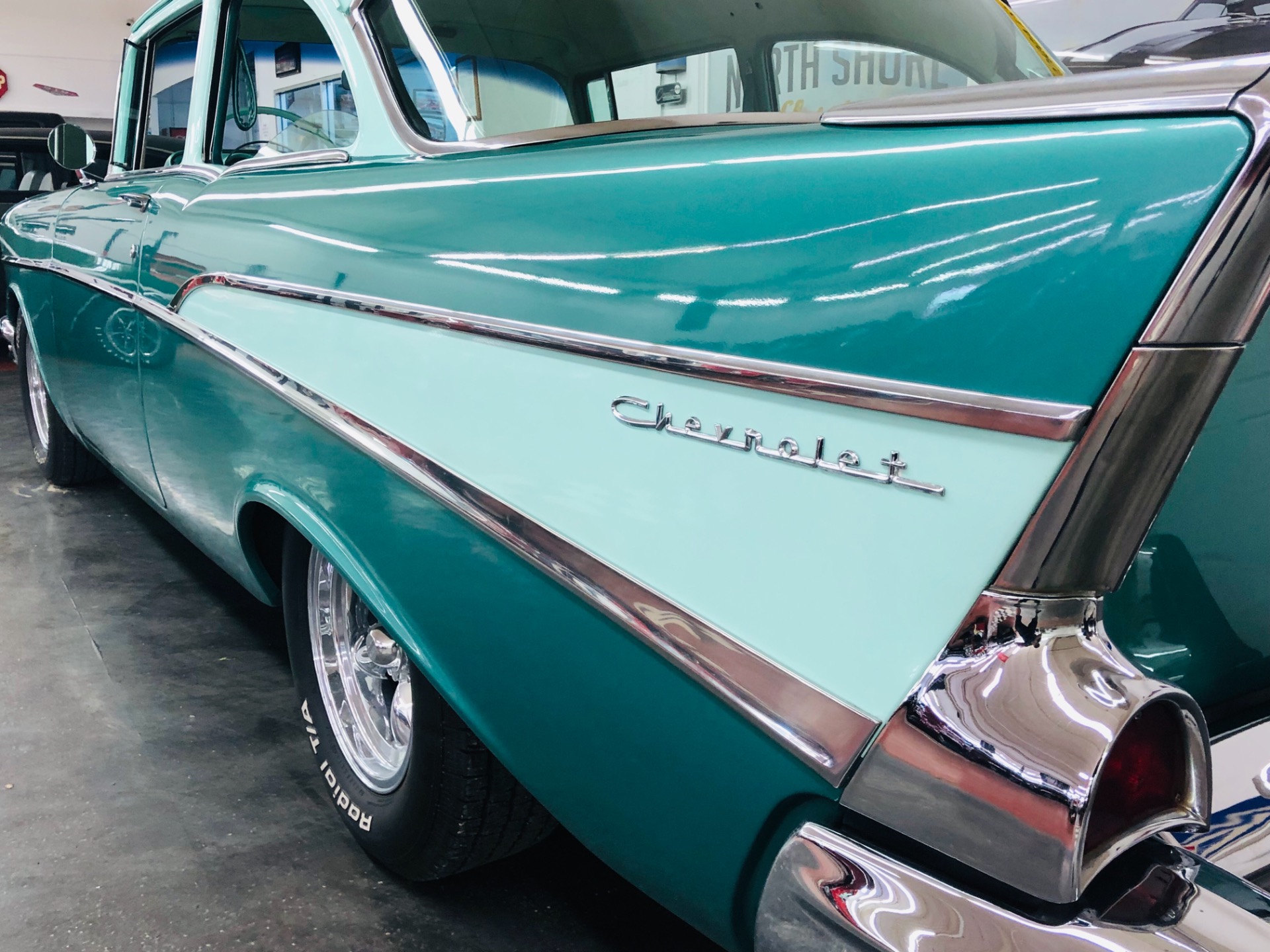 Used 1957 Chevrolet Bel Air/150/210 -WELL MAINTAINED HEIDTS SUSPENSION-AUTOMATIC-SEE VIDEO | Mundelein, IL