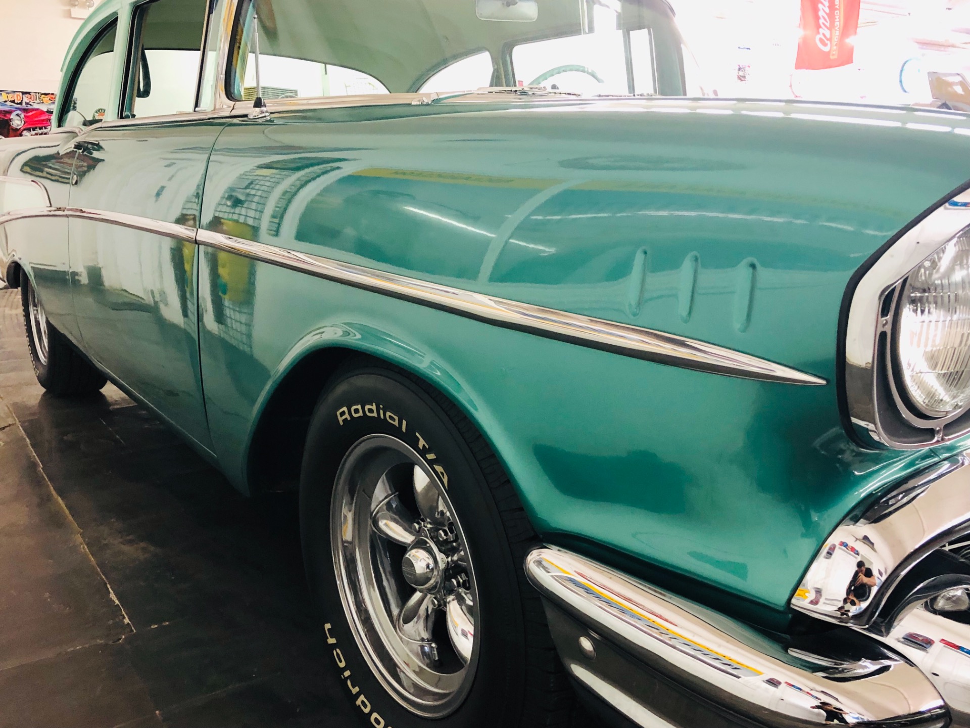 Used 1957 Chevrolet Bel Air/150/210 -WELL MAINTAINED HEIDTS SUSPENSION-AUTOMATIC-SEE VIDEO | Mundelein, IL