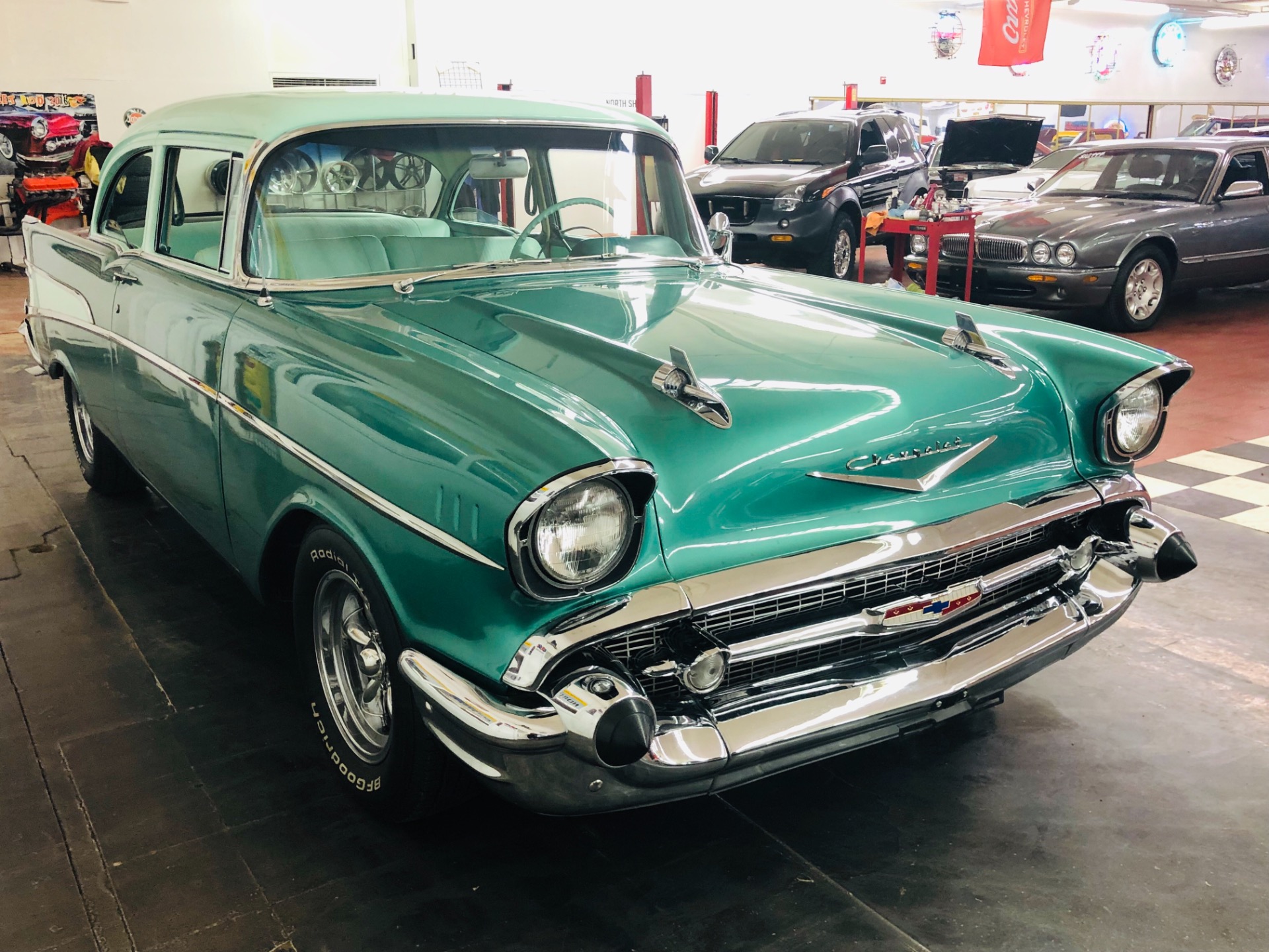 Used 1957 Chevrolet Bel Air/150/210 -WELL MAINTAINED HEIDTS SUSPENSION-AUTOMATIC-SEE VIDEO | Mundelein, IL