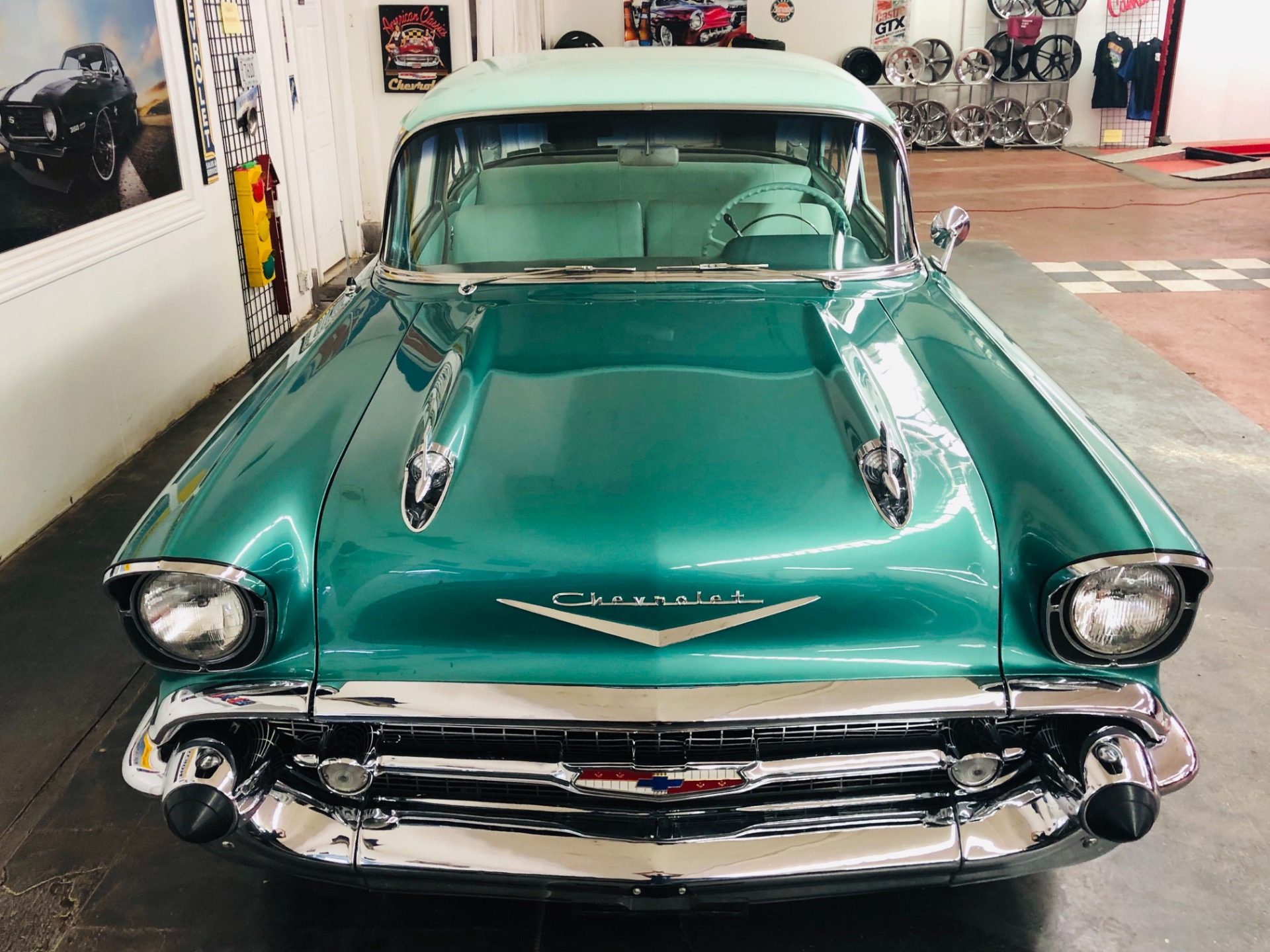 Used 1957 Chevrolet Bel Air/150/210 -WELL MAINTAINED HEIDTS SUSPENSION-AUTOMATIC-SEE VIDEO | Mundelein, IL