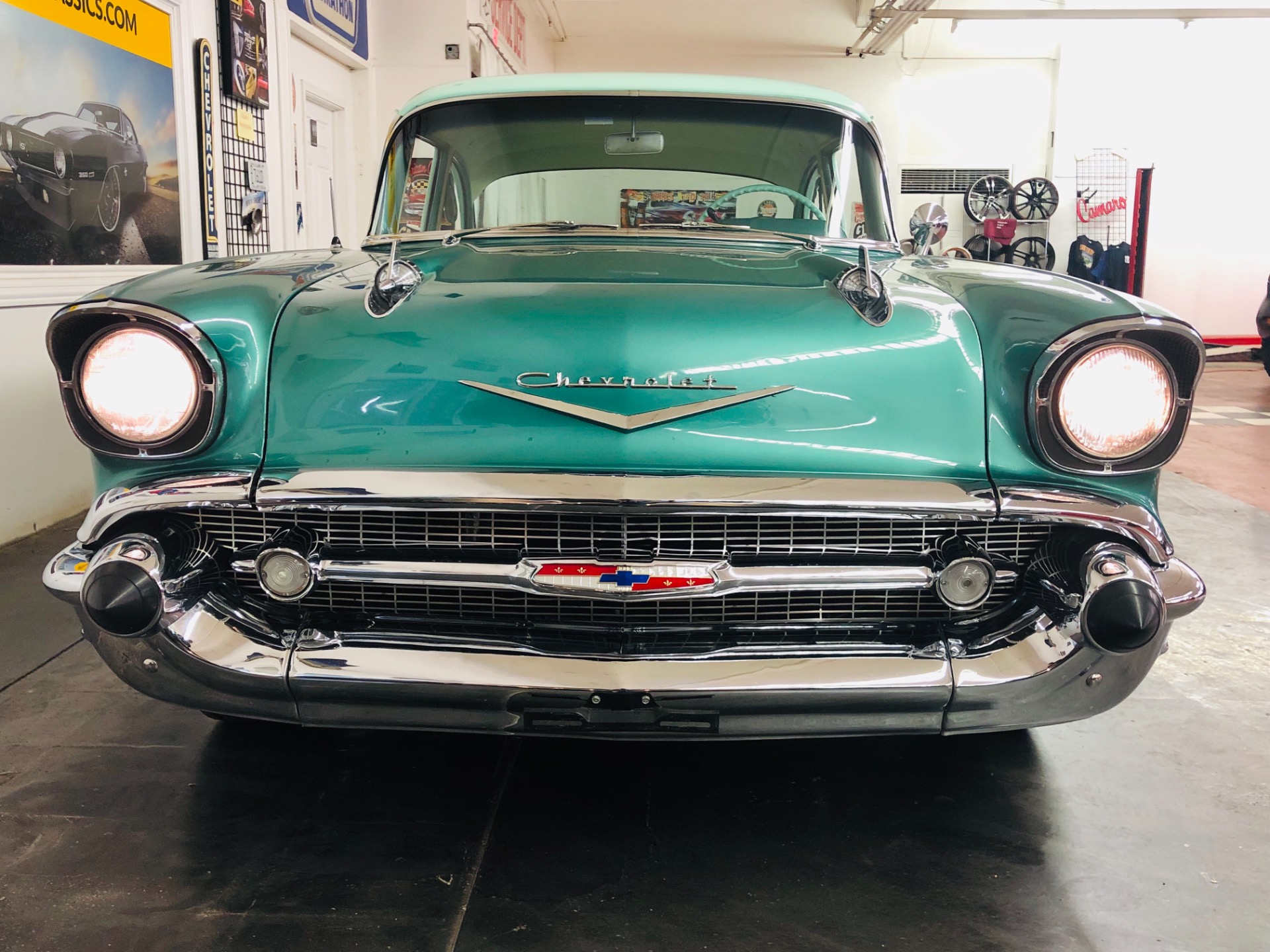 Used 1957 Chevrolet Bel Air/150/210 -WELL MAINTAINED HEIDTS SUSPENSION-AUTOMATIC-SEE VIDEO | Mundelein, IL