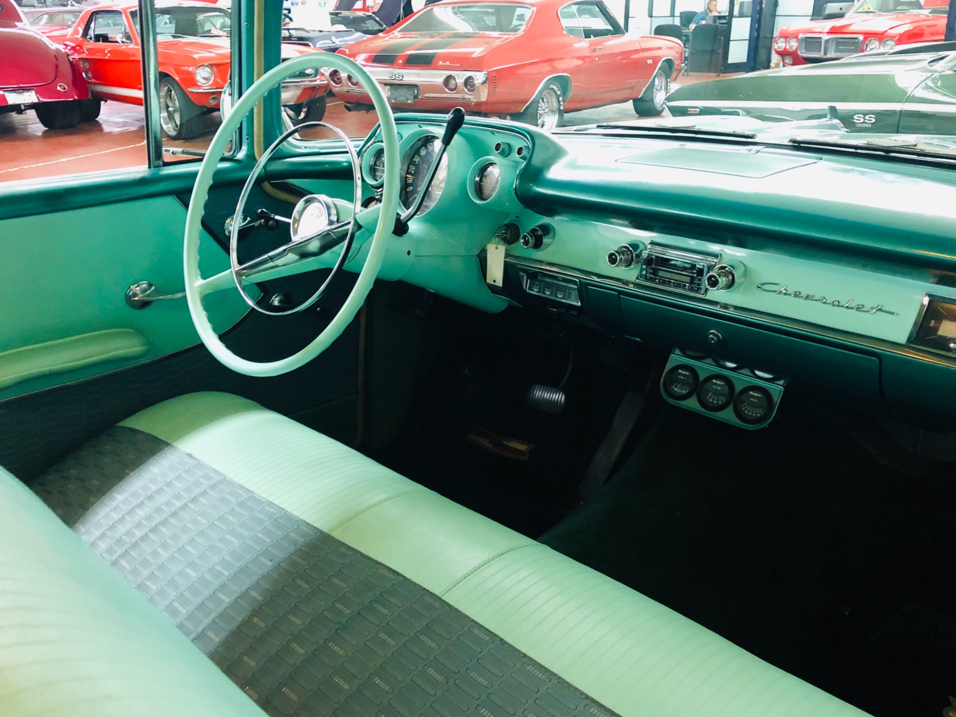 Used 1957 Chevrolet Bel Air/150/210 -WELL MAINTAINED HEIDTS SUSPENSION-AUTOMATIC-SEE VIDEO | Mundelein, IL