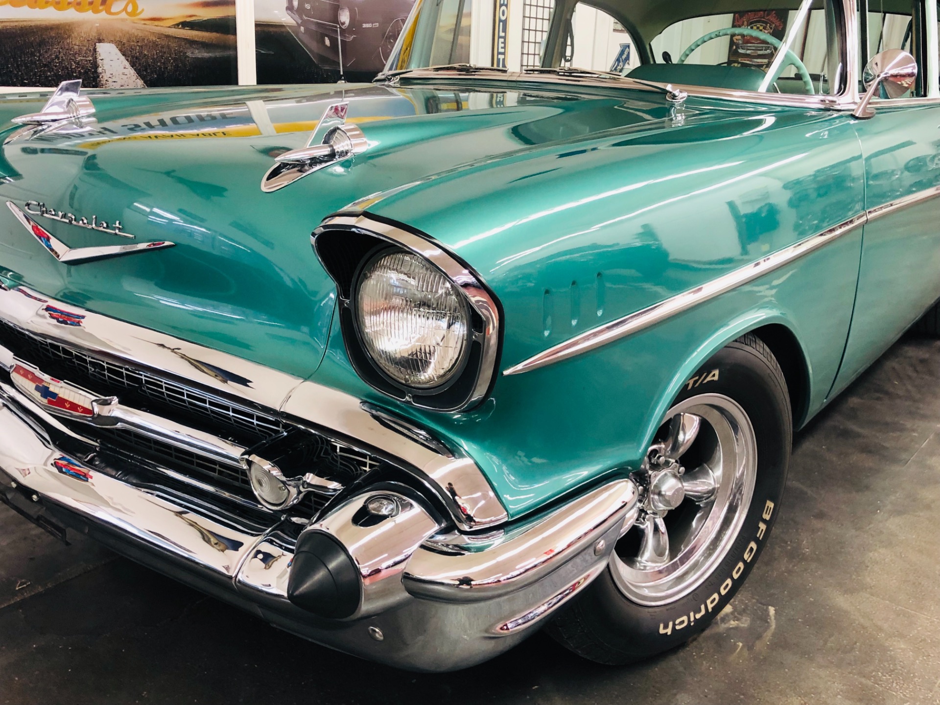 Used 1957 Chevrolet Bel Air/150/210 -WELL MAINTAINED HEIDTS SUSPENSION-AUTOMATIC-SEE VIDEO | Mundelein, IL