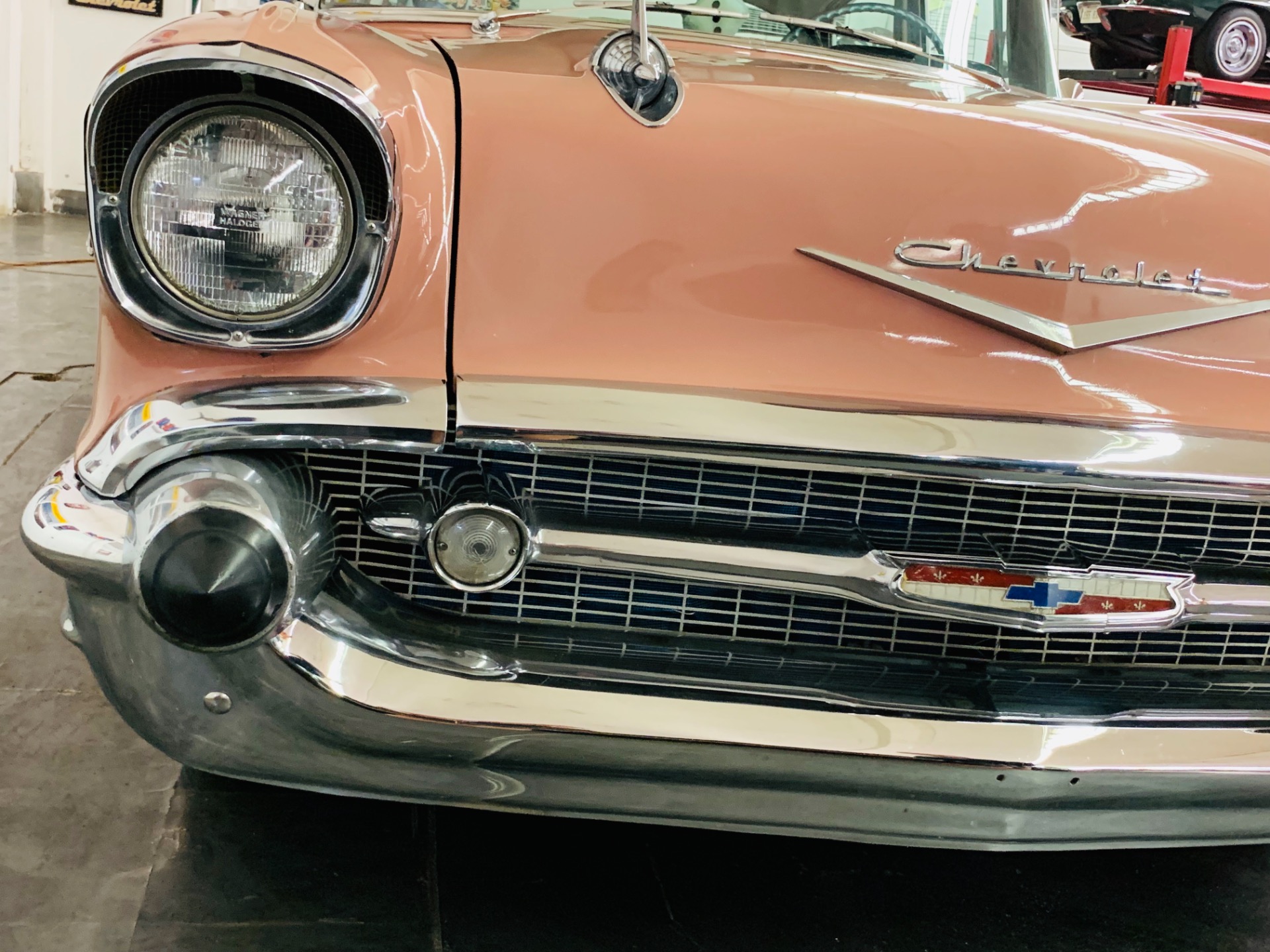 Used 1957 Chevrolet Bel Air/150/210 -4 DOOR SEDAN - CANYON CORAL - GREAT ORIGINAL CONDITION | Mundelein, IL
