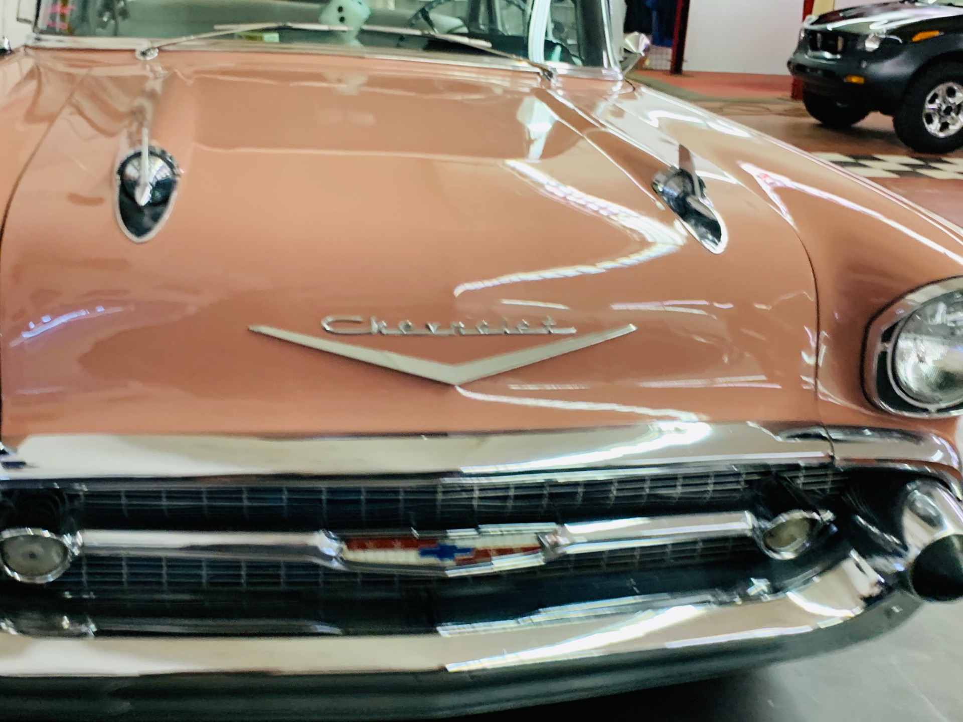 Used 1957 Chevrolet Bel Air/150/210 -4 DOOR SEDAN - CANYON CORAL - GREAT ORIGINAL CONDITION | Mundelein, IL