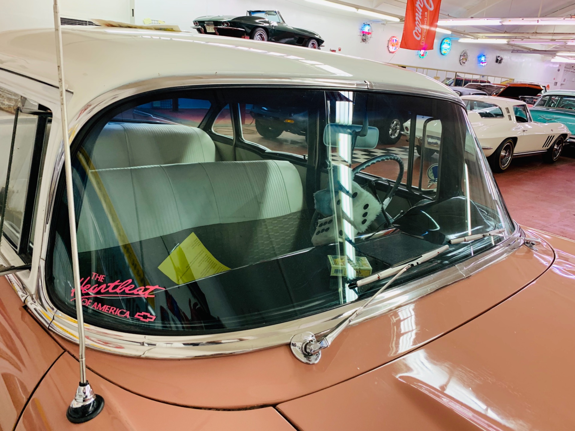 Used 1957 Chevrolet Bel Air/150/210 -4 DOOR SEDAN - CANYON CORAL - GREAT ORIGINAL CONDITION | Mundelein, IL