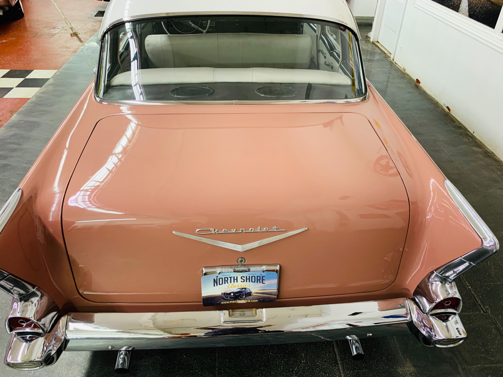 Used 1957 Chevrolet Bel Air/150/210 -4 DOOR SEDAN - CANYON CORAL - GREAT ORIGINAL CONDITION | Mundelein, IL