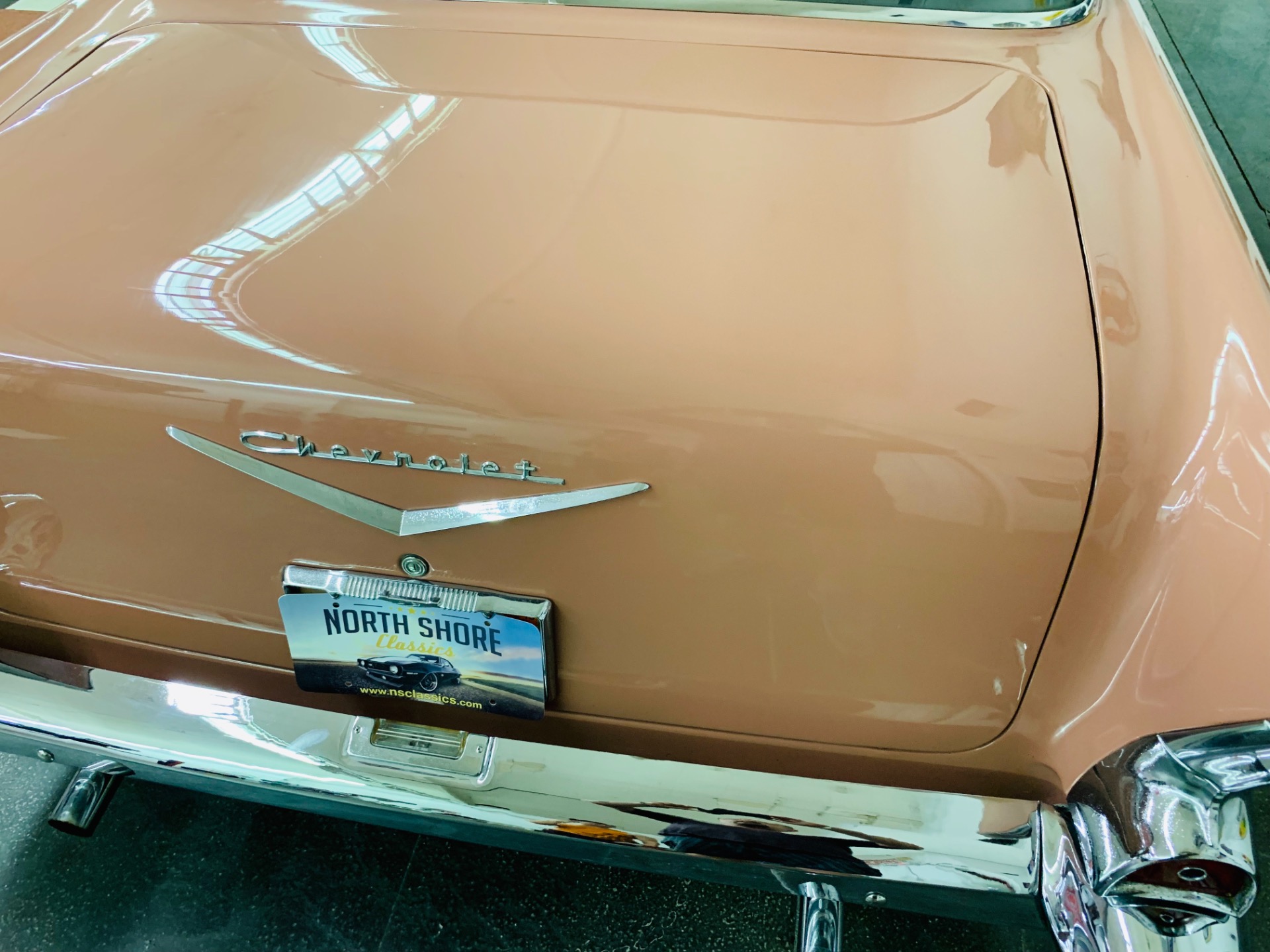 Used 1957 Chevrolet Bel Air/150/210 -4 DOOR SEDAN - CANYON CORAL - GREAT ORIGINAL CONDITION | Mundelein, IL