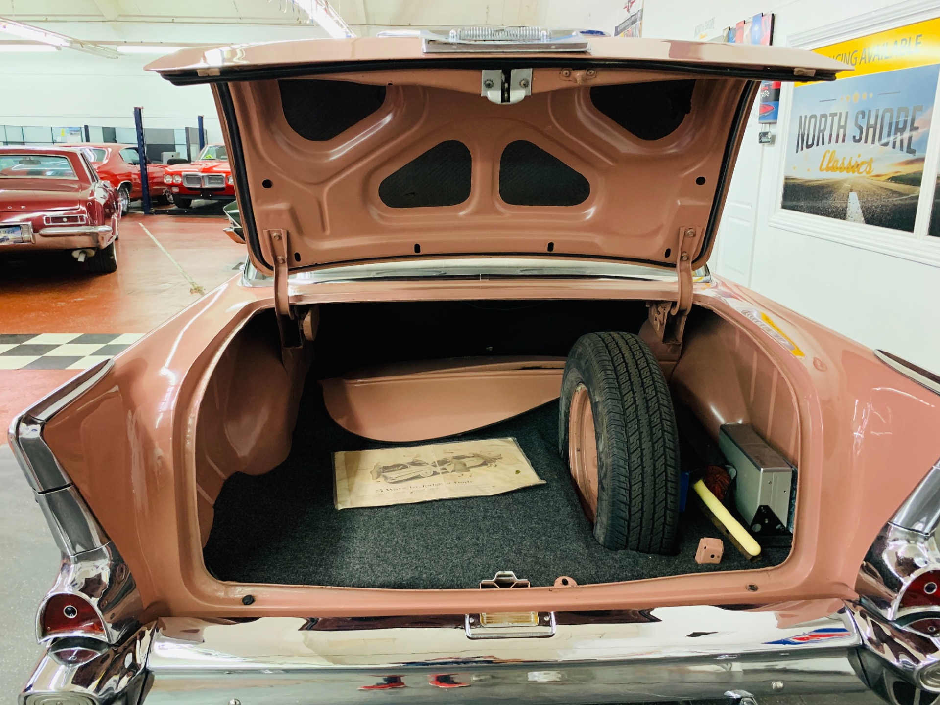 Used 1957 Chevrolet Bel Air/150/210 -4 DOOR SEDAN - CANYON CORAL - GREAT ORIGINAL CONDITION | Mundelein, IL