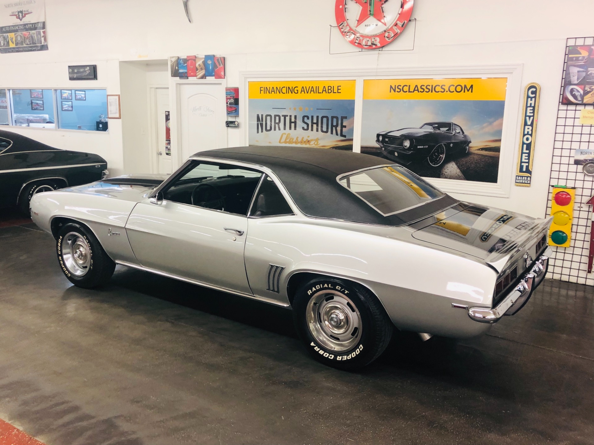 69 camaro cortez silver
