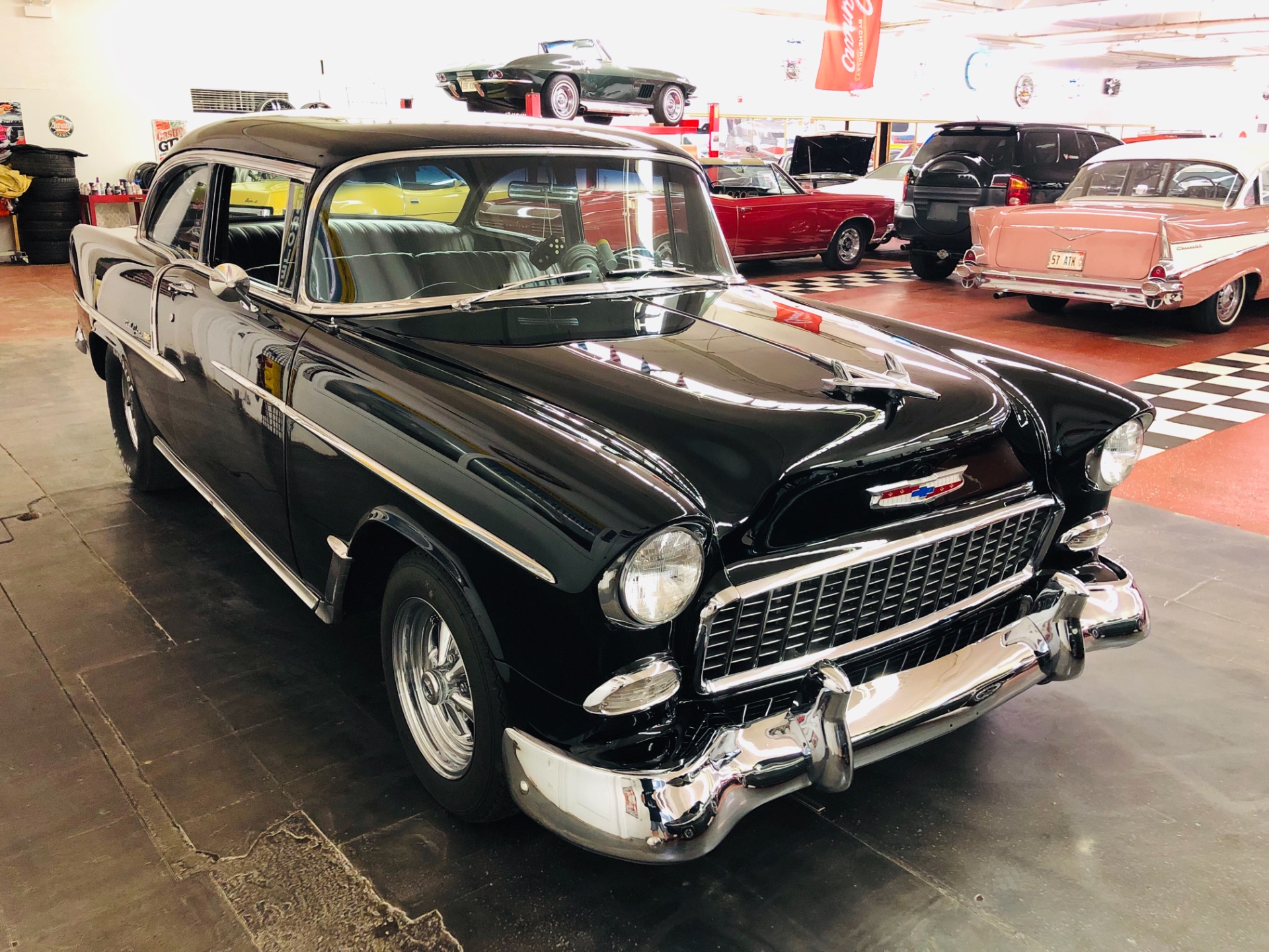 Used 1955 Chevrolet Bel Air/150/210 - SUPERCHARGED 572 BIG BLOCK - 2 DOOR POST SEDAN - SEE VIDEO | Mundelein, IL