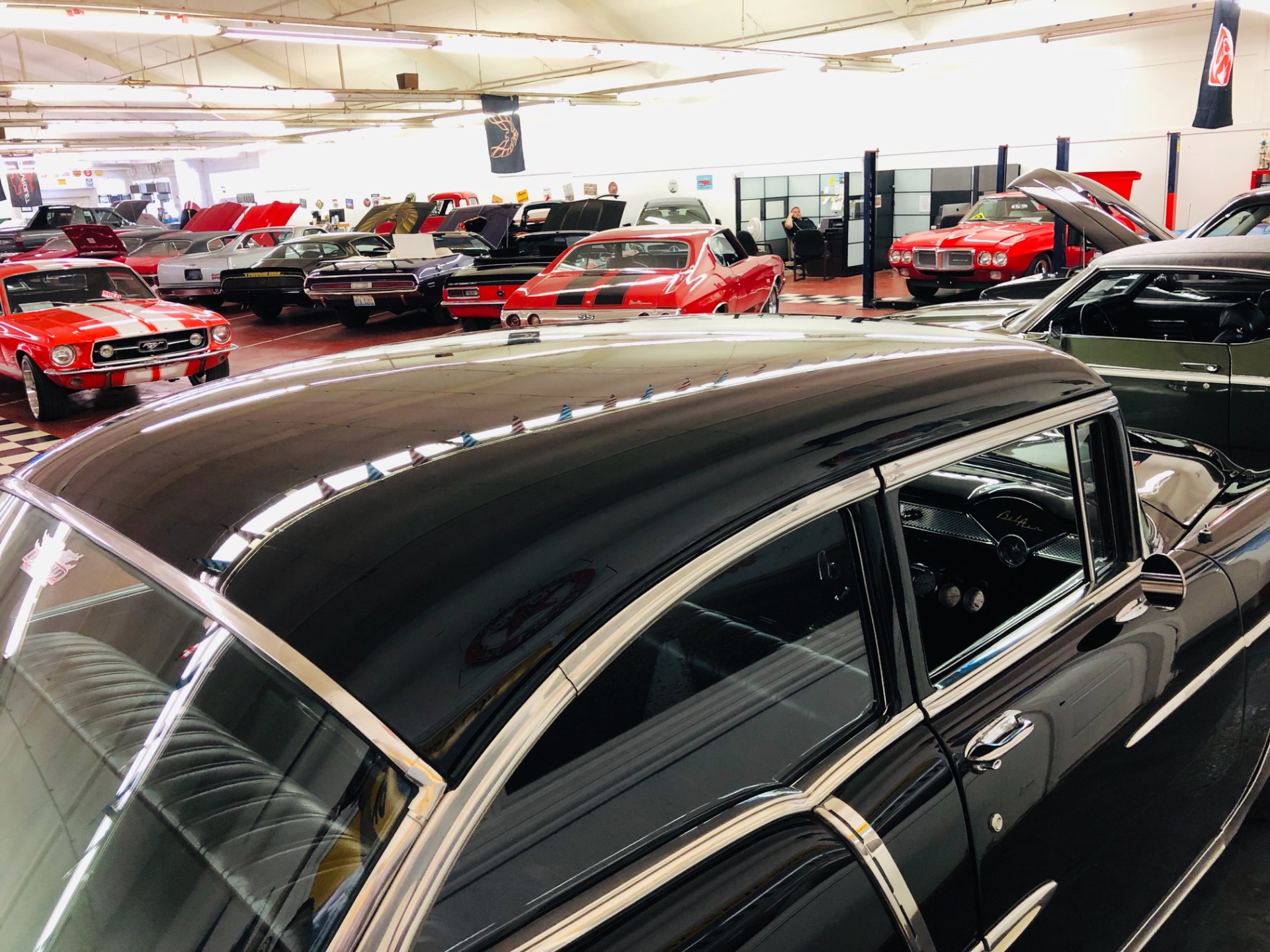 Used 1955 Chevrolet Bel Air/150/210 - SUPERCHARGED 572 BIG BLOCK - 2 DOOR POST SEDAN - SEE VIDEO | Mundelein, IL
