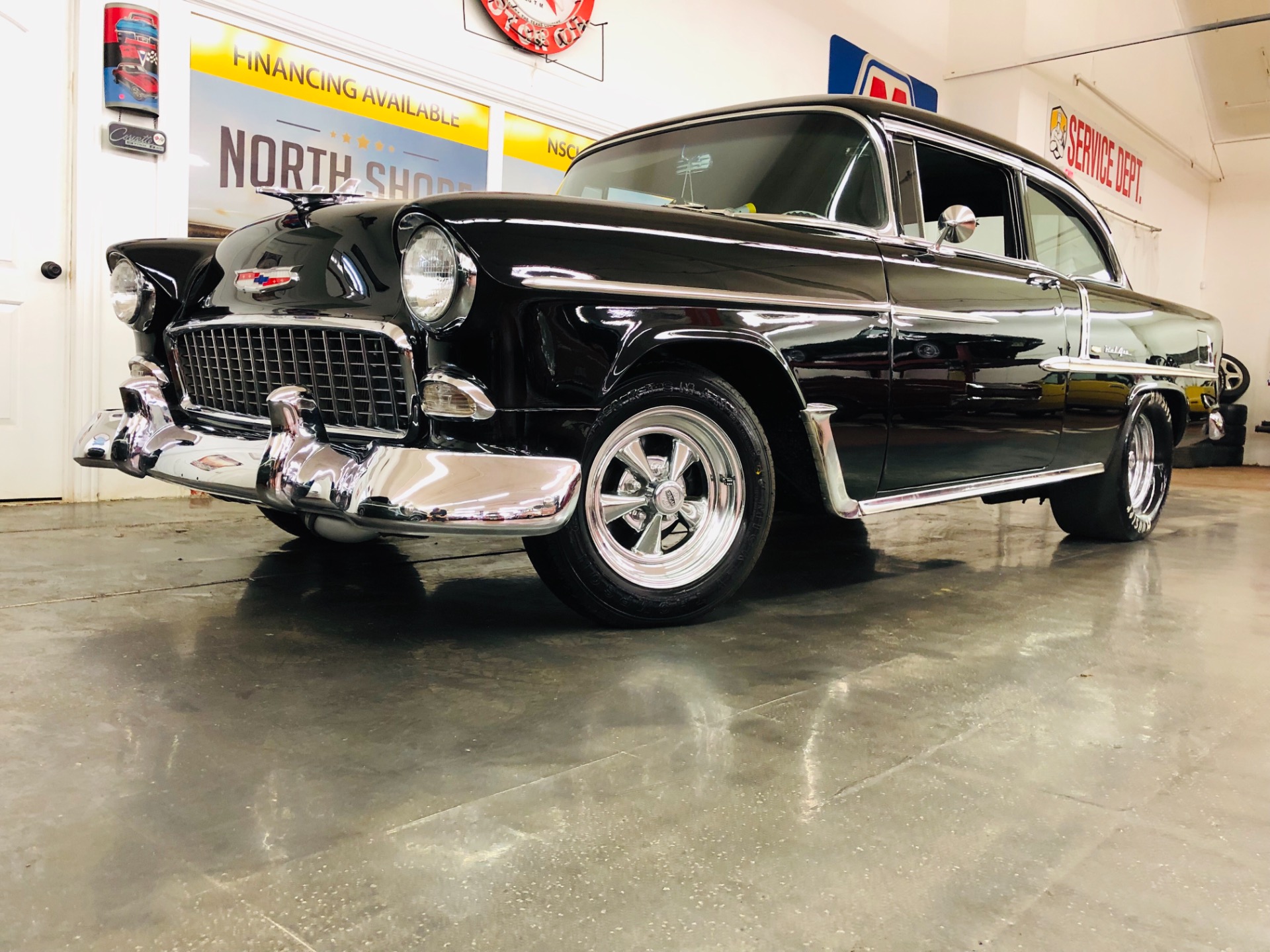 Used 1955 Chevrolet Bel Air/150/210 - SUPERCHARGED 572 BIG BLOCK - 2 DOOR POST SEDAN - SEE VIDEO | Mundelein, IL