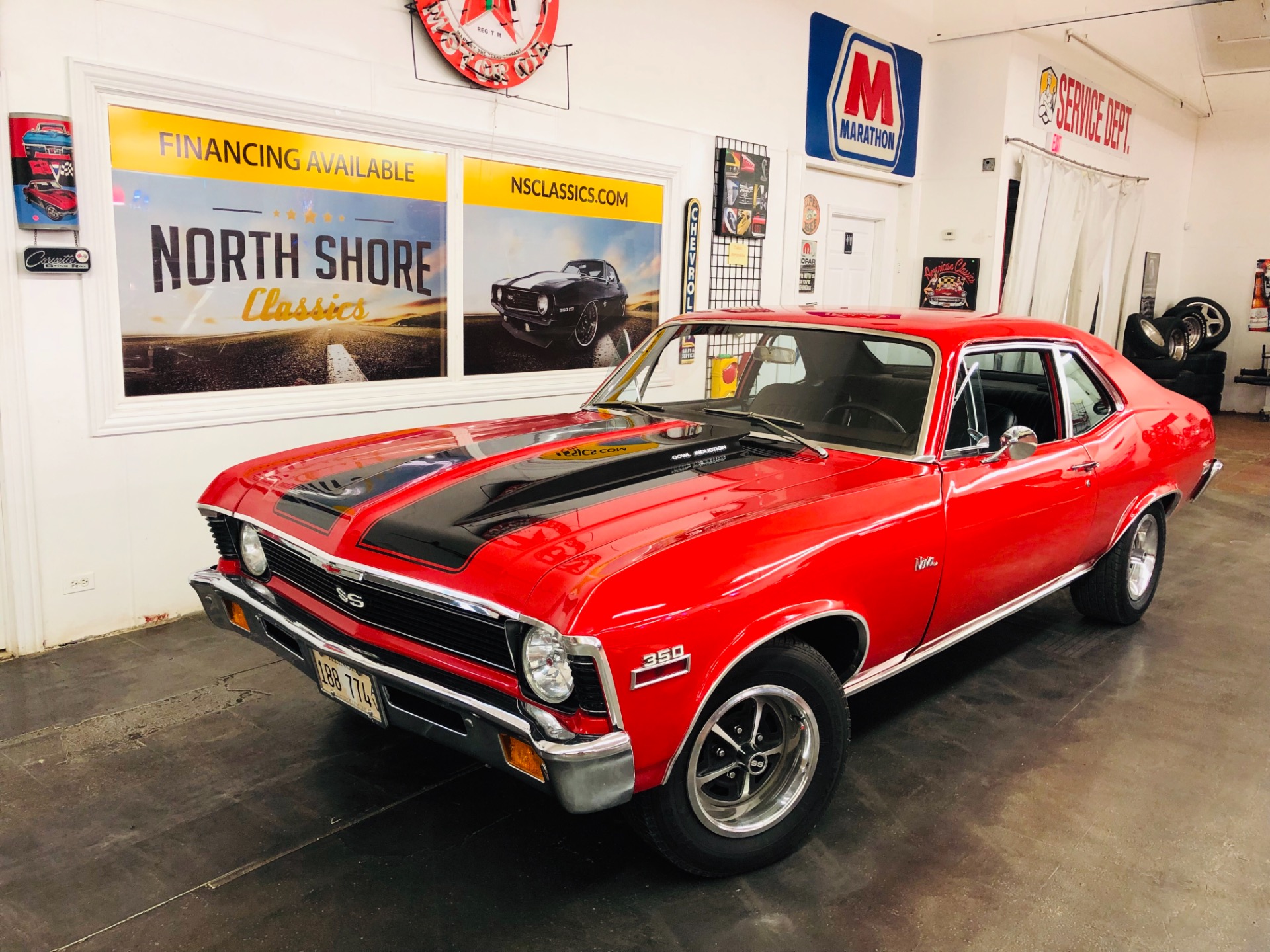 Used 1972 Chevrolet Nova -SS TRIM PACKAGE WITH MUNCIE 4 SPEED-SEE VIDEO | Mundelein, IL