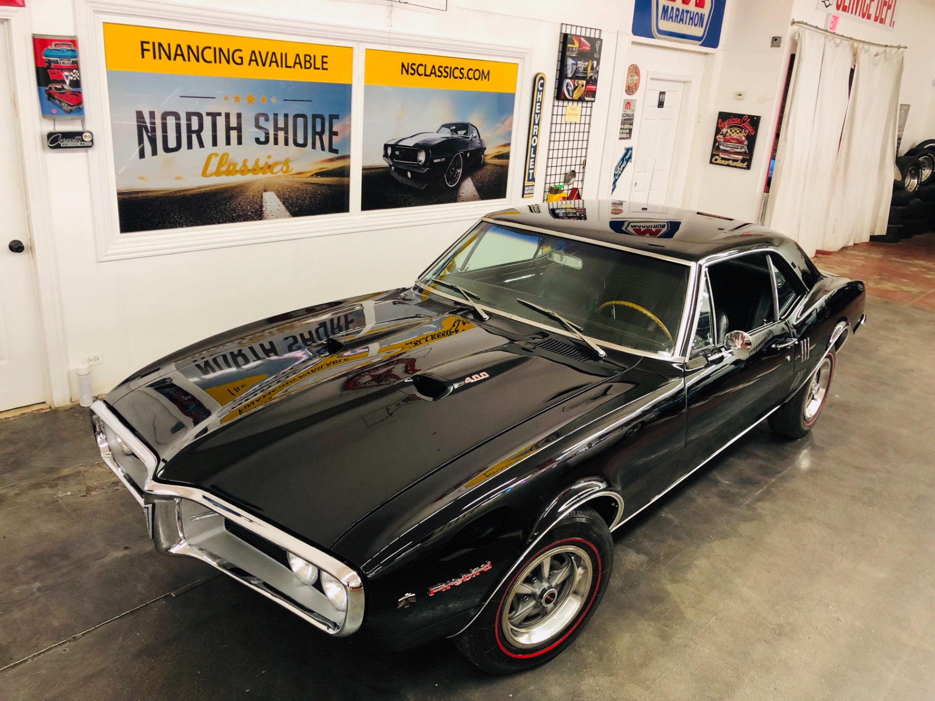 Used 1967 Pontiac Firebird -FRAME OFF-400/400 SLICK BLACK ON BLACK MUSCLE CAR-SEE VIDEO | Mundelein, IL