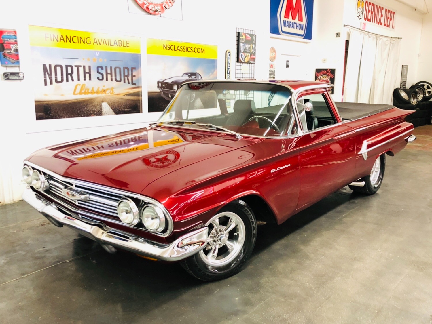 Used 1960 Chevrolet El Camino -FACTORY 348 - NICE RESTO MOD- CUSTOM PAINT-SEE VIDEO | Mundelein, IL