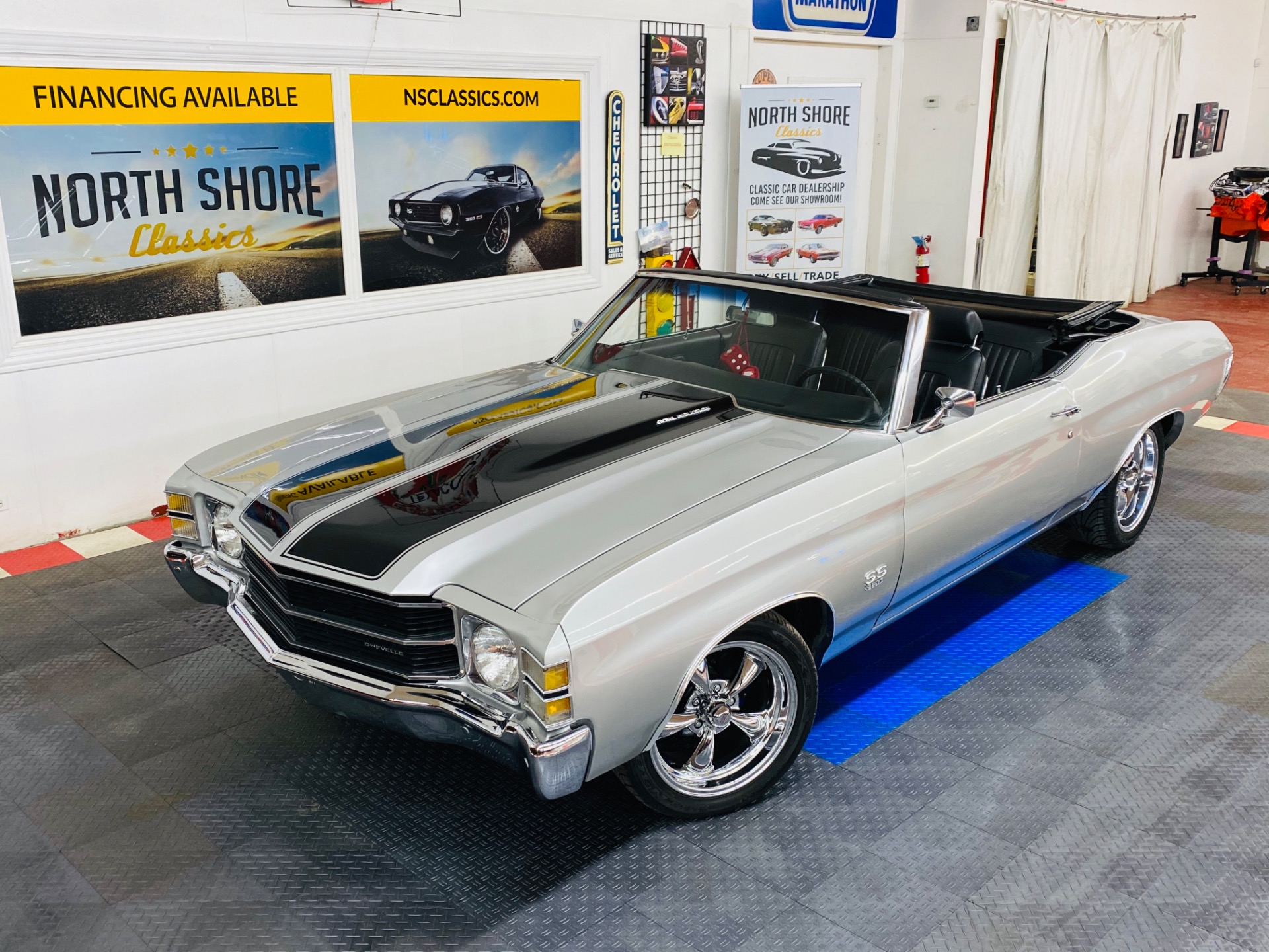 Used 1971 Chevrolet Chevelle - CONVERTIBLE - 4 SPEED - FRESH PAINT- SEE VIDEO | Mundelein, IL