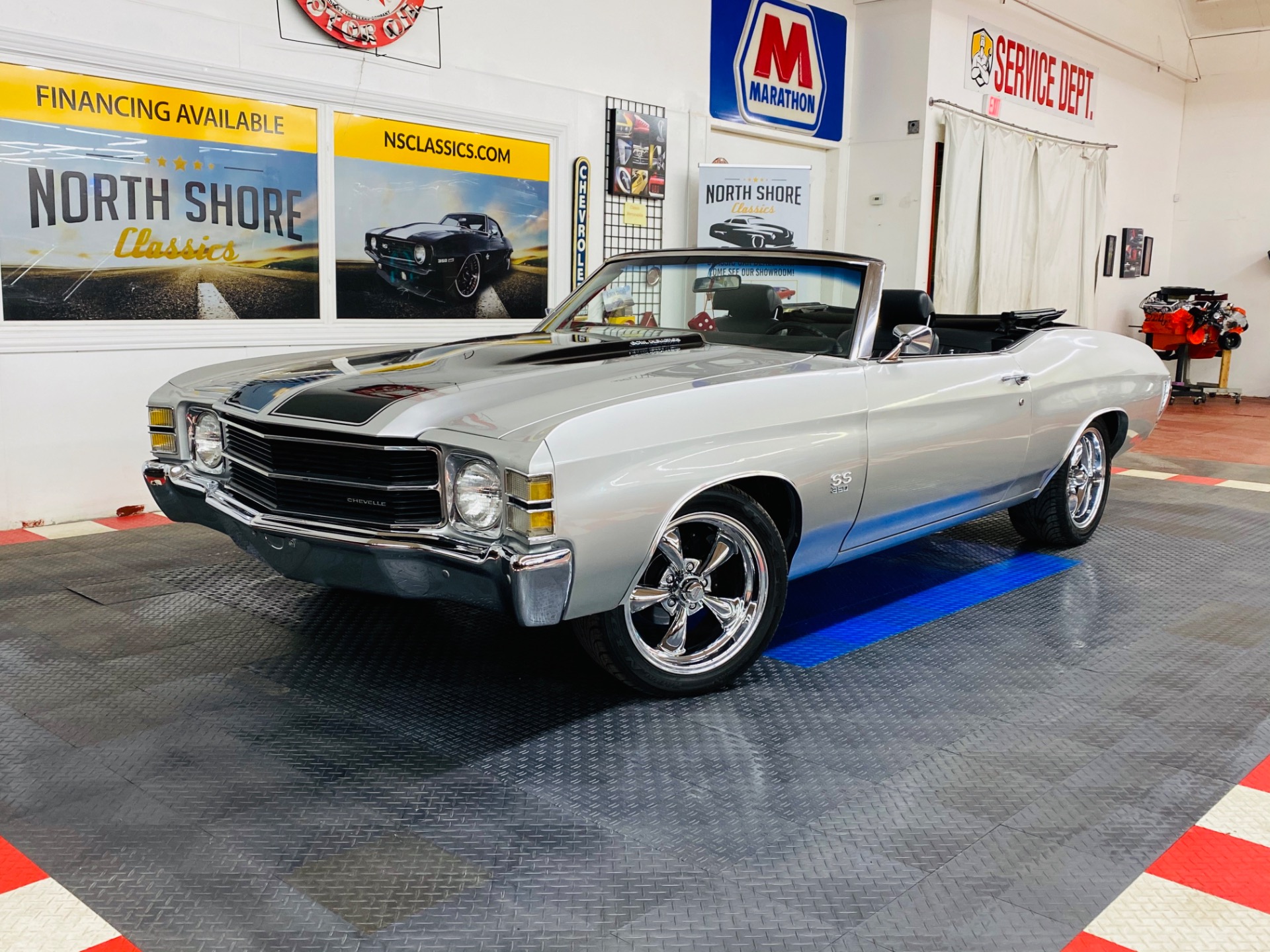 Used 1971 Chevrolet Chevelle - CONVERTIBLE - 4 SPEED - FRESH PAINT- SEE VIDEO | Mundelein, IL
