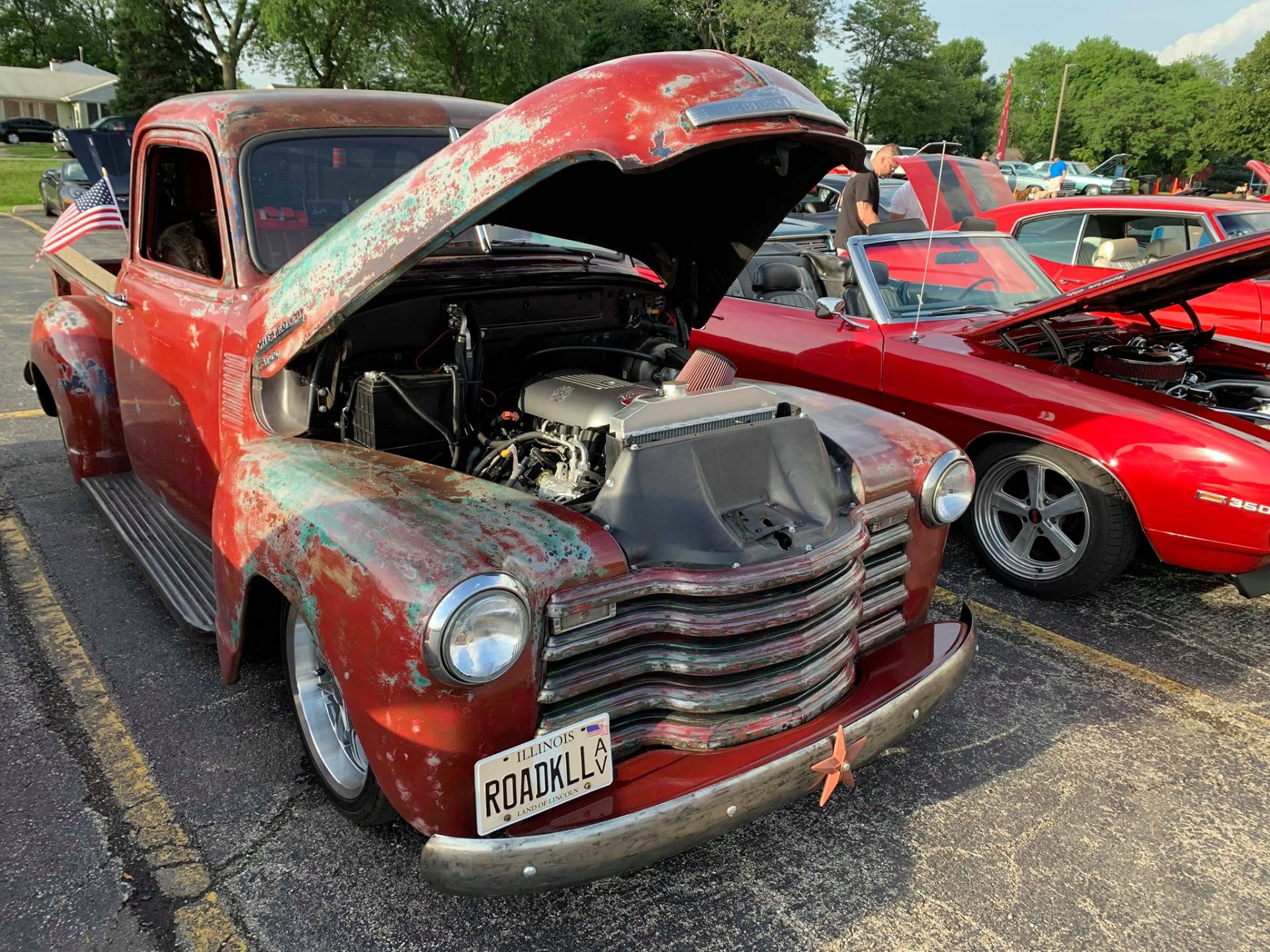 Used 1950 Chevrolet Pickup 3100 5 Window Patina Fuel Injected Pro touring | Mundelein, IL