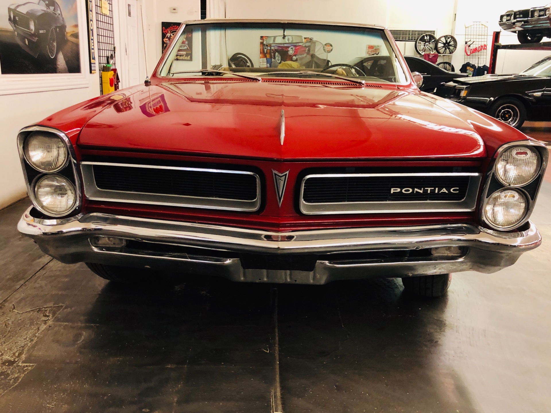 1965 Pontiac Lemans Convertible 326 V8 Factory Buckets And