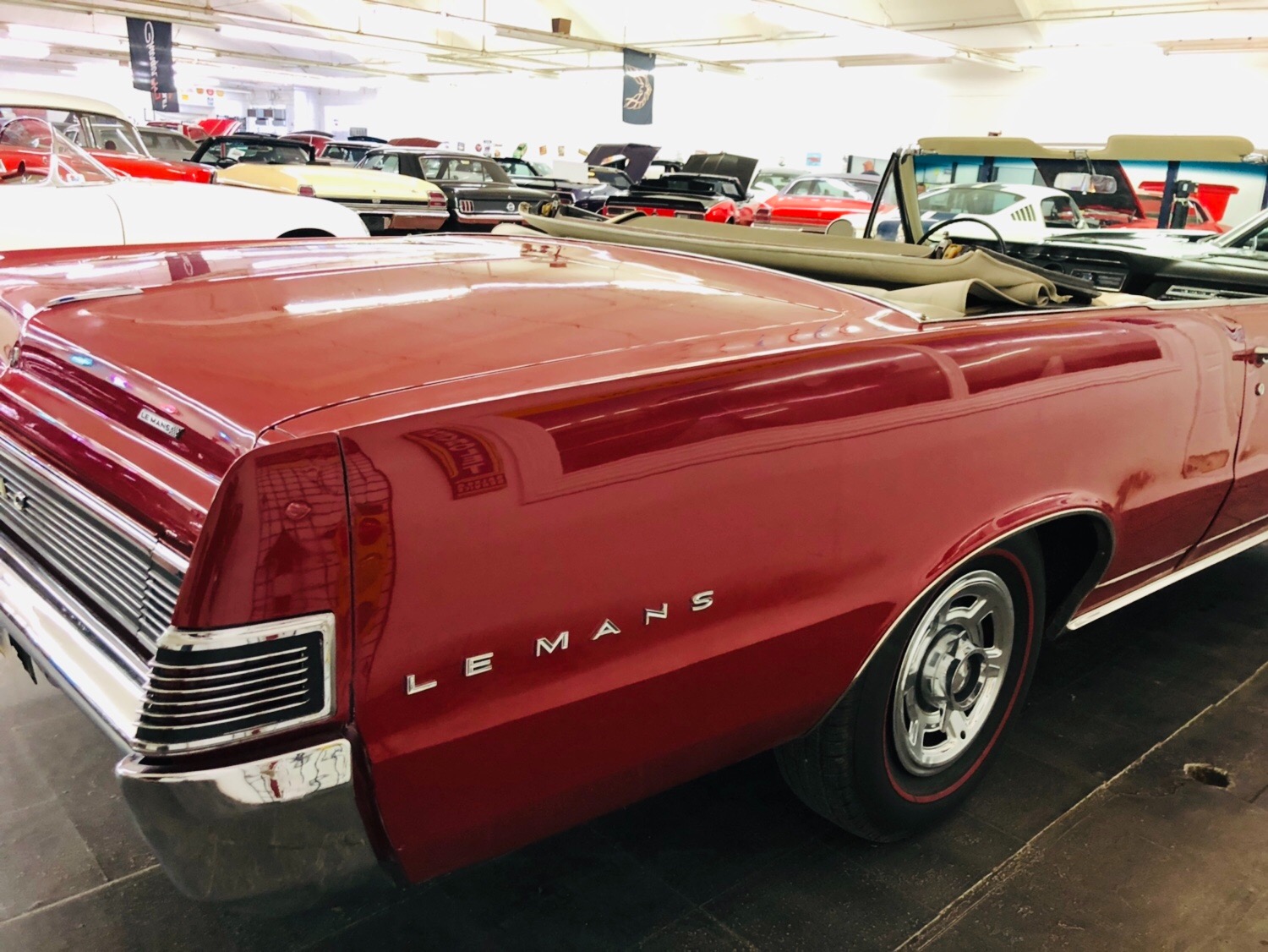 Used 1965 Pontiac Lemans - CONVERTIBLE - 326 V8 - FACTORY BUCKETS AND CONSOLE - SEE VIDEO | Mundelein, IL
