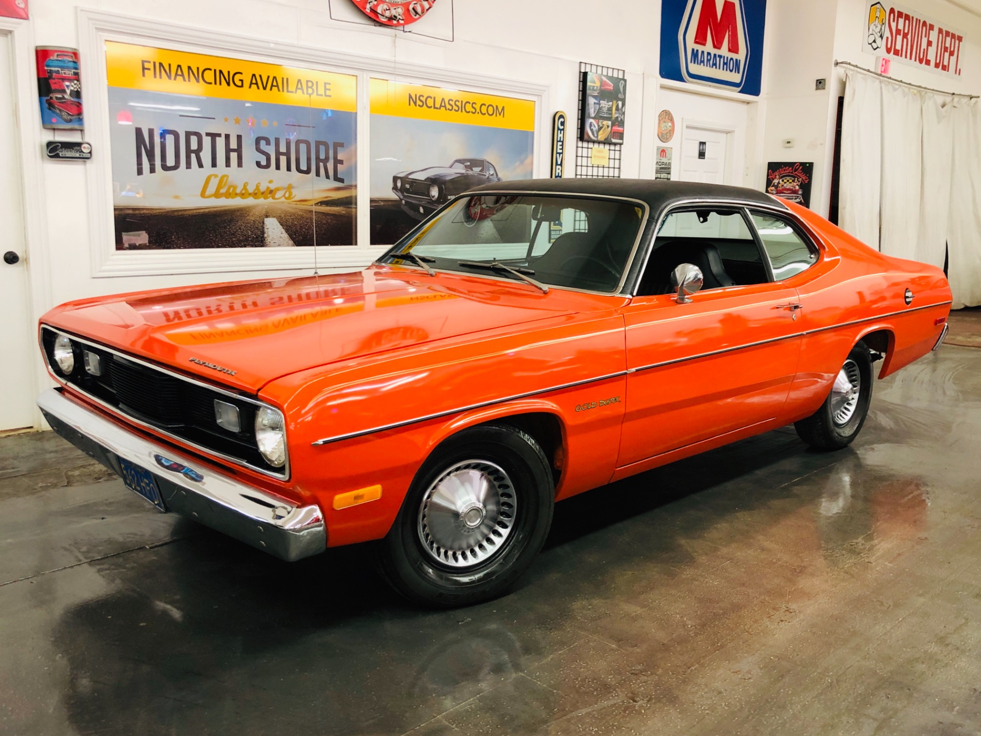Used 1972 Plymouth Duster -LOW COST CLASSIC - GOLD DUSTER - FACTORY A/C - SEE VIDEO | Mundelein, IL