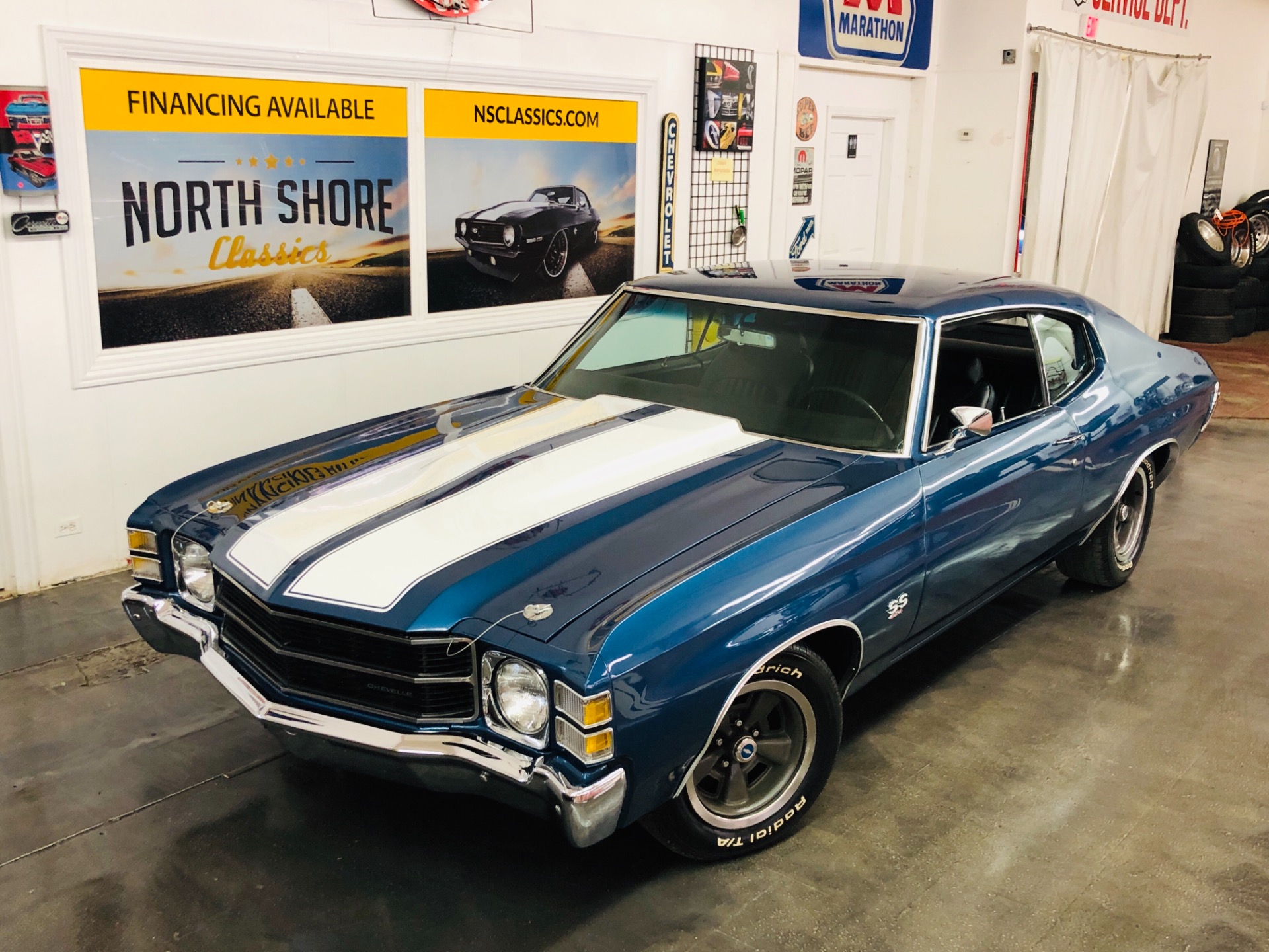 Used 1971 Chevrolet Chevelle -SS BIG BLOCK - AUTO TRANS - FACTORY BUCKETS AND CONSOLE - SEE VIDEO | Mundelein, IL