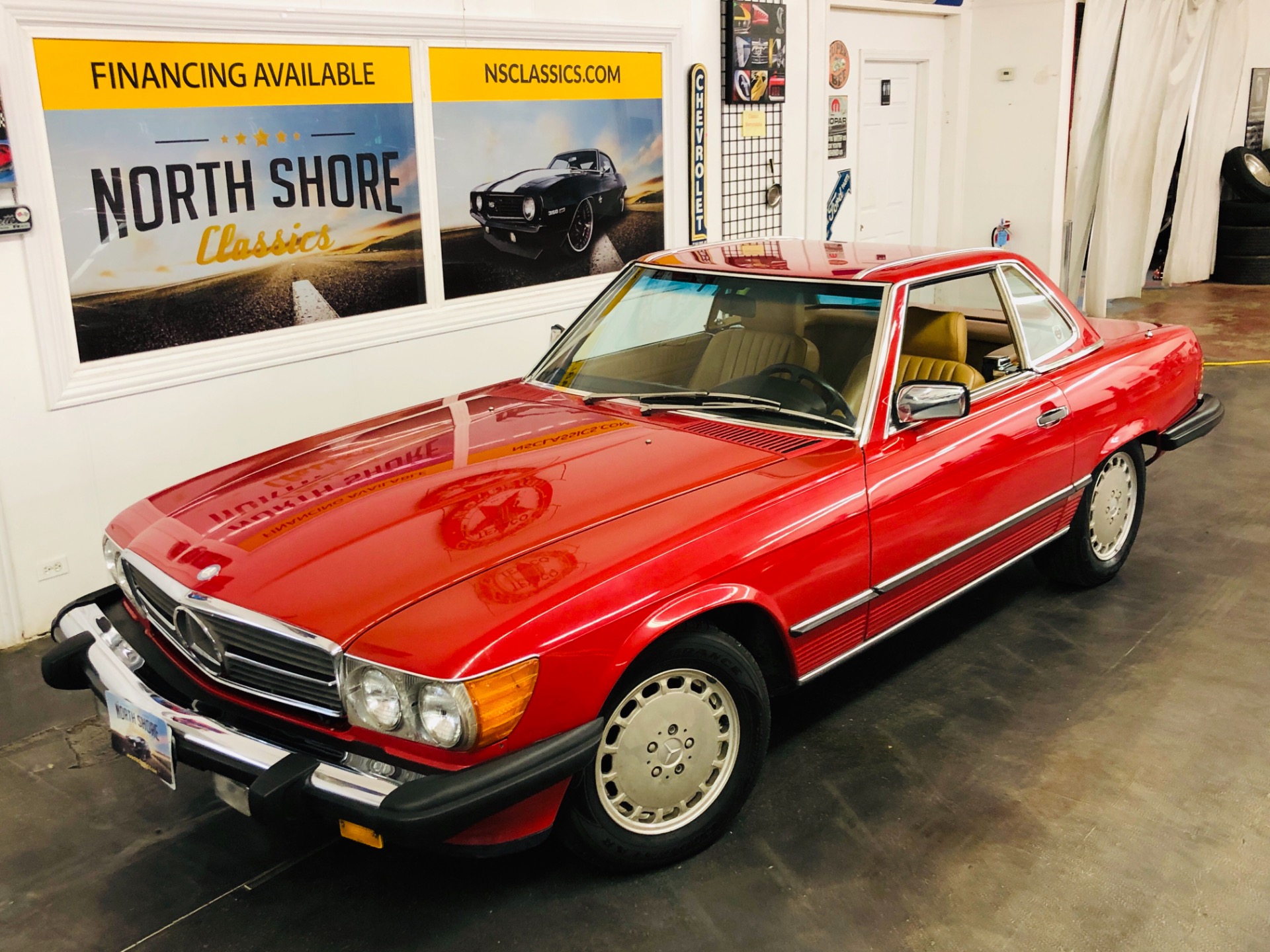 Used 1988 Mercedes Benz 560-Class -560 SL- CLASSIC CONVERTIBLE - SUPER CLEAN - SEE VIDEO | Mundelein, IL