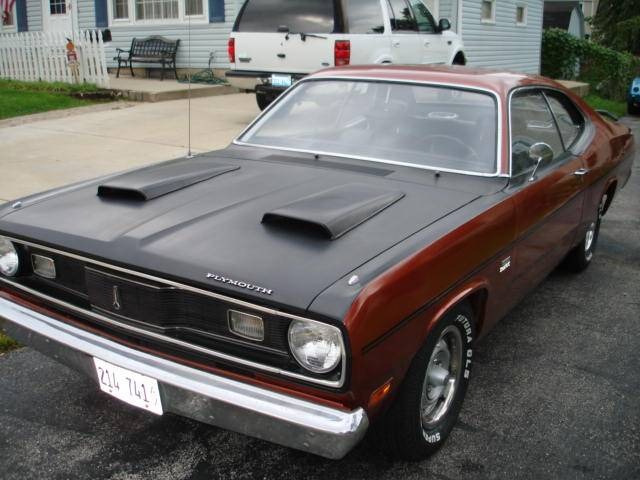 Used 1970 Plymouth Duster -340 - AUTO TRANS - FACTORY K5 BURNT ORANGE | Mundelein, IL