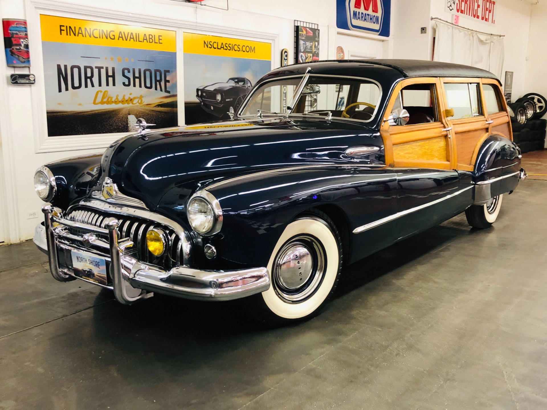Used 1947 Buick Roadmaster -ESTATE WAGON - SUPER RARE WOODY - MECHANICALLY SOUND - FIREBALL 8 ENGINE | St. Petersburg, FL