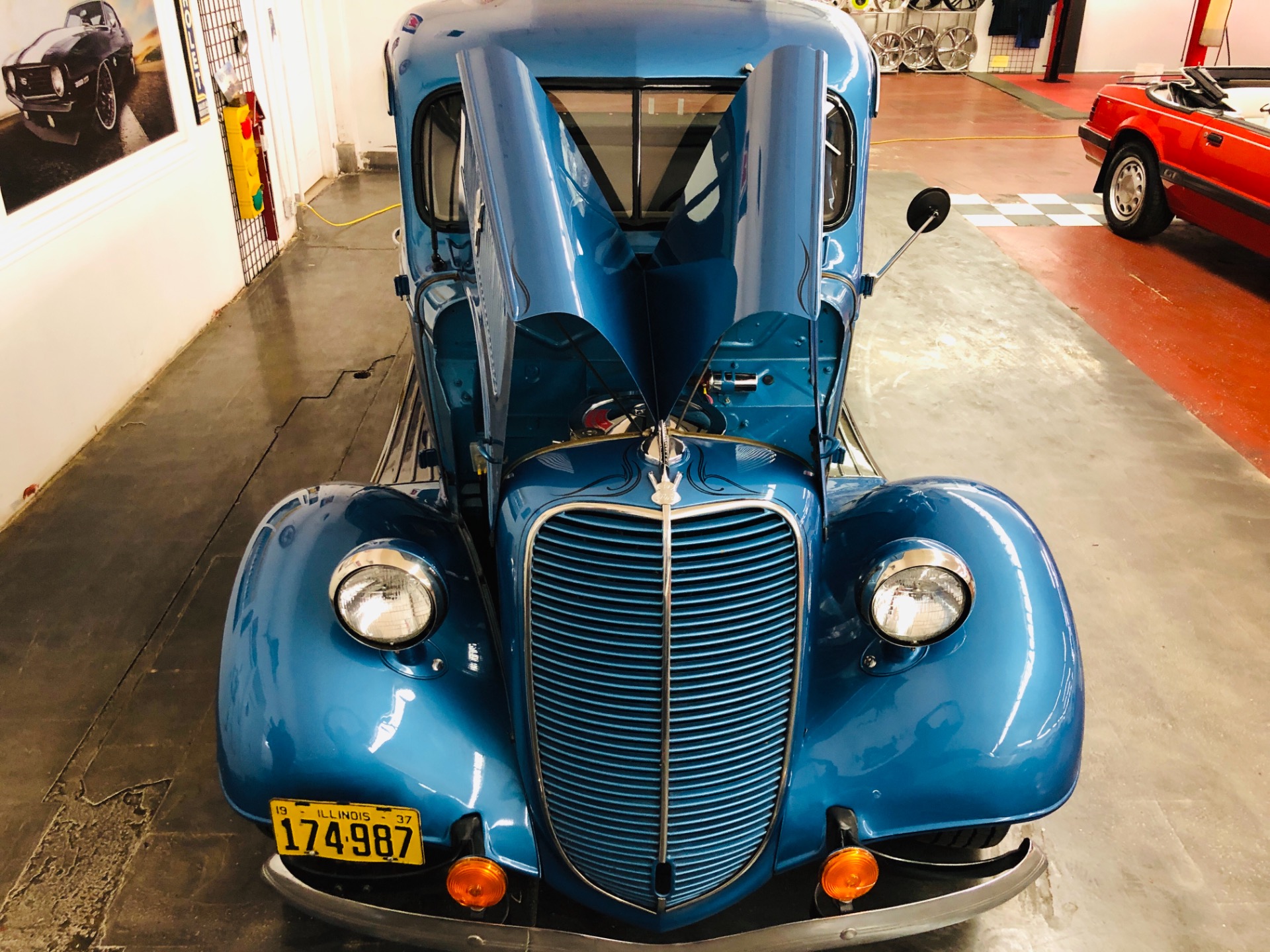 Used 1937 Ford Pickup - HOT ROD TRUCK - 327 V8 - VERY CLEAN BODY - NICE PAINT - SEE VIDEO | Mundelein, IL