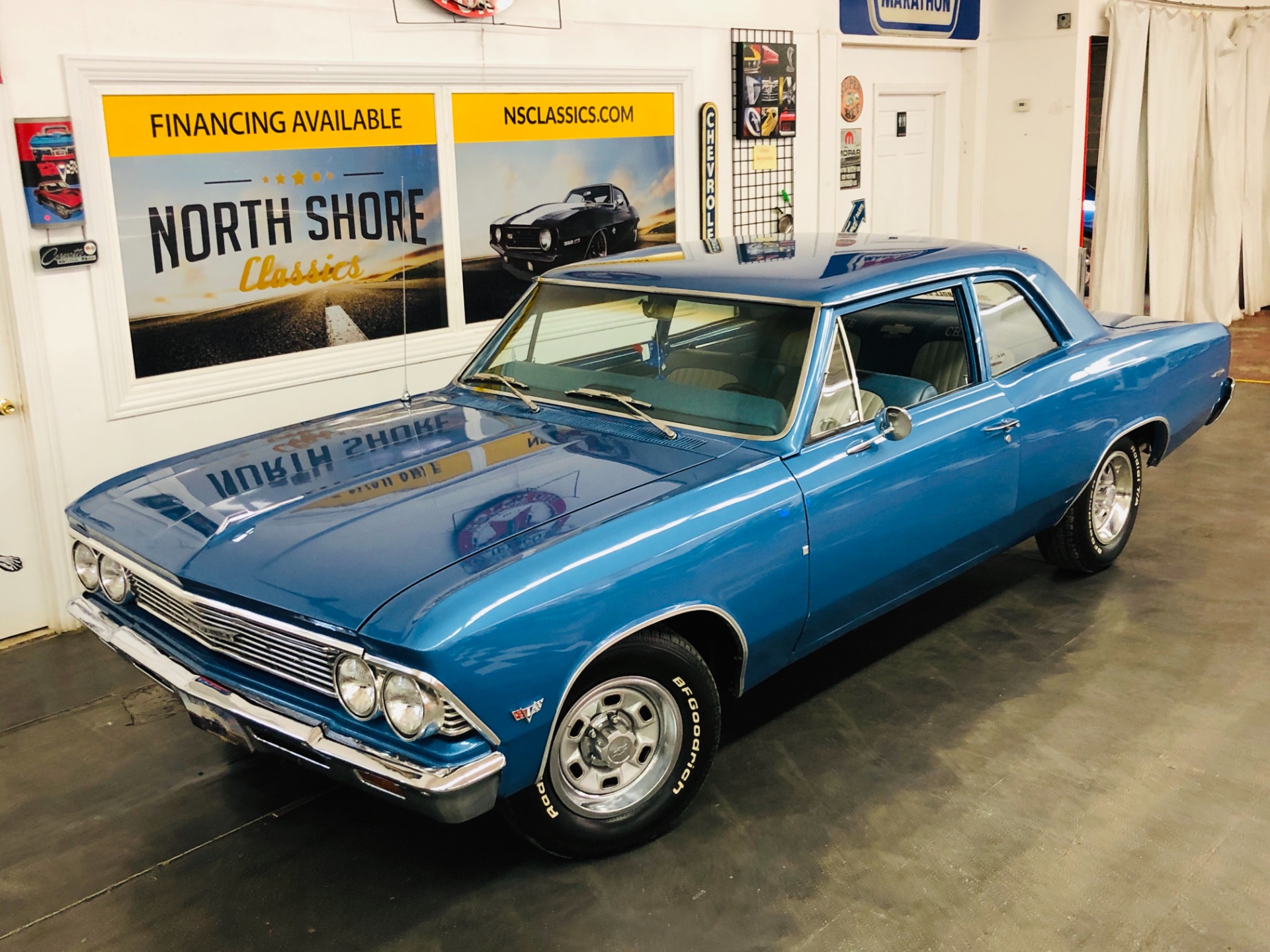 Used 1966 Chevrolet Chevelle - 300 DELUXE SEDAN - 350 V8 ENGINE - SEE VIDEO | Mundelein, IL