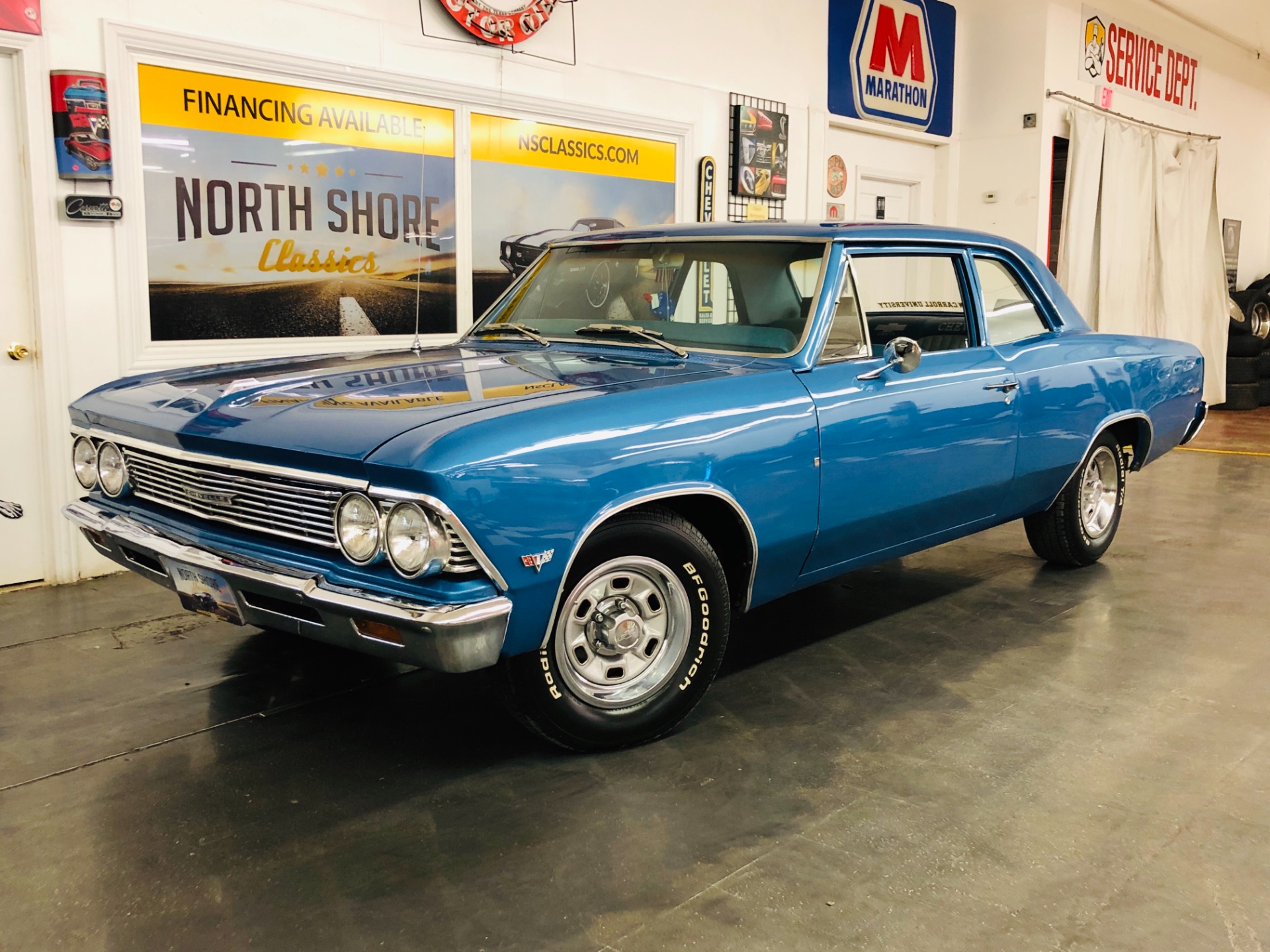 Used 1966 Chevrolet Chevelle - 300 DELUXE SEDAN - 350 V8 ENGINE - SEE VIDEO | Mundelein, IL
