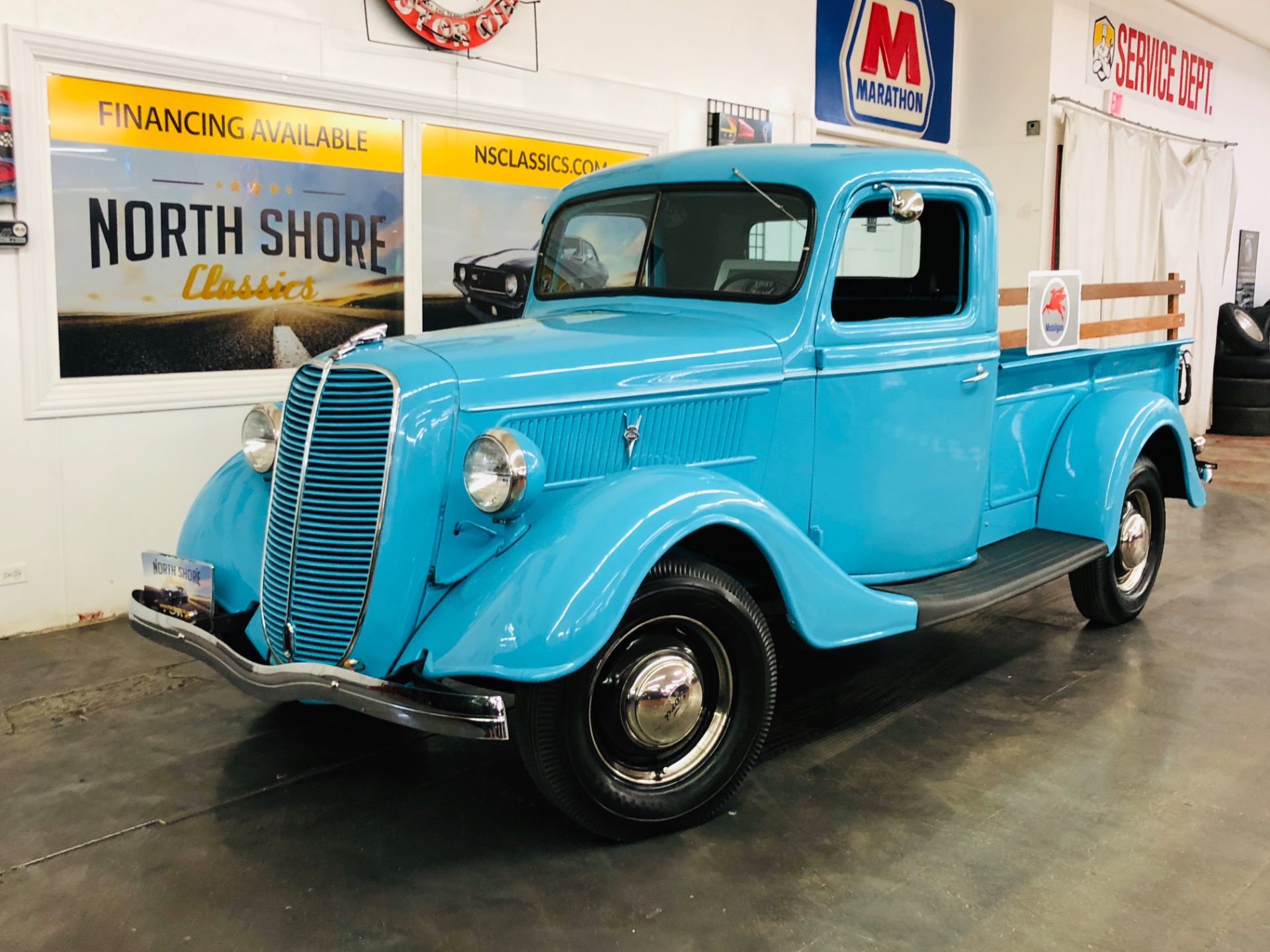 Used 1937 Ford Pickup -PRICE DROP - 350 SBC ENGINE - SUPER CLEAN BODY AND PAINT - VINTAGE TRUCK - | Mundelein, IL