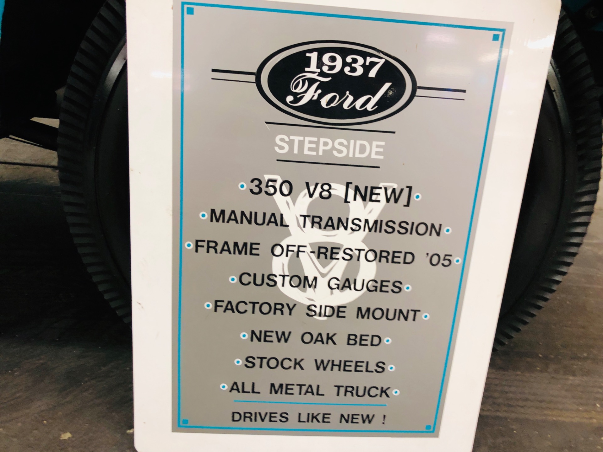 Used 1937 Ford Pickup -PRICE DROP - 350 SBC ENGINE - SUPER CLEAN BODY AND PAINT - VINTAGE TRUCK - | Mundelein, IL