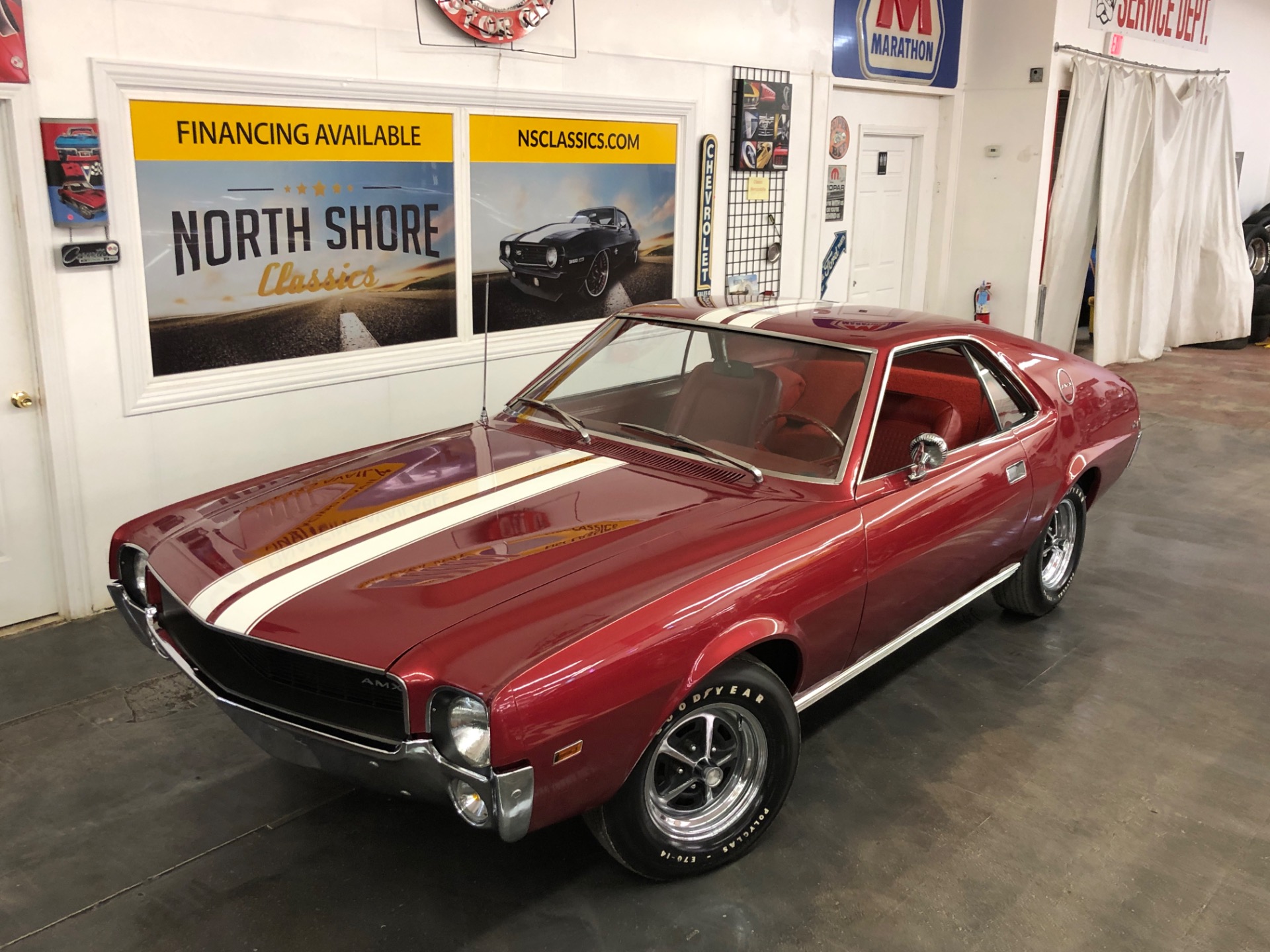 Used 1968 AMC AMX - 343 V8 - 4 SPEED - SUPER CLEAN - SEE VIDEO | Mundelein, IL