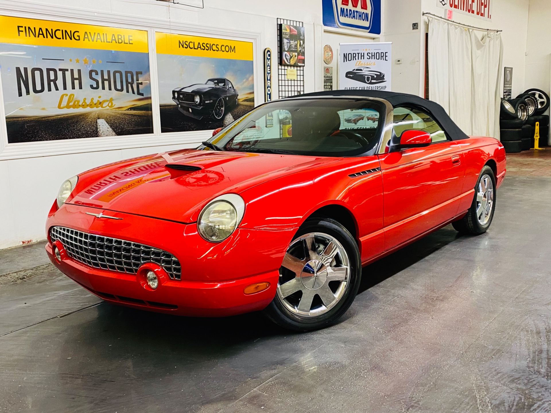 Used 2002 Ford Thunderbird - CLEAN CARFAX - WELL MAINTAINED - SUPER CLEAN - SEE VIDEO | Mundelein, IL