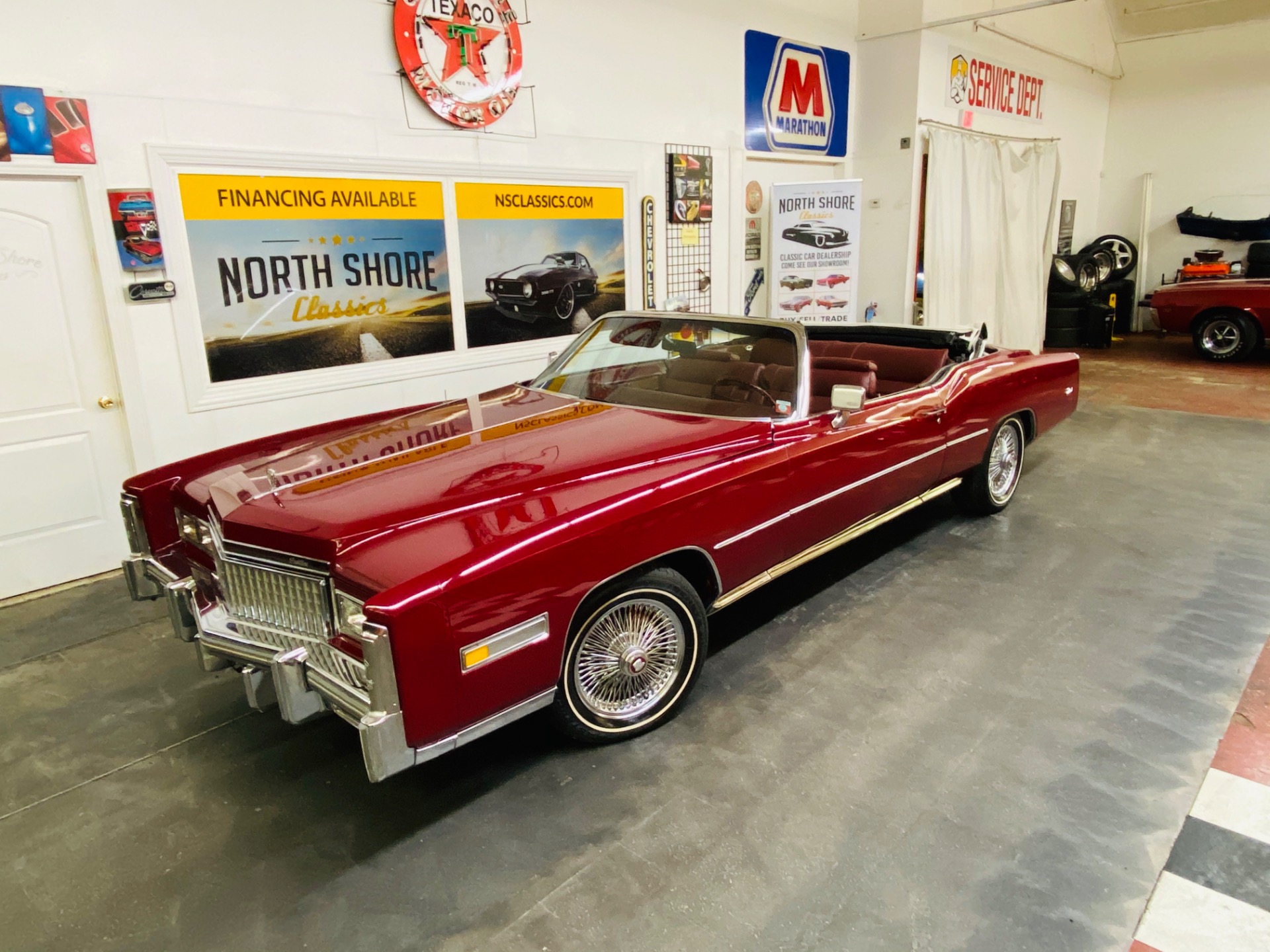 Used 1975 Cadillac Eldorado - CONVERTIBLE - 500 c.i. ENGINE - LOADED POWER OPTIONS - SEE VIDEO | Mundelein, IL
