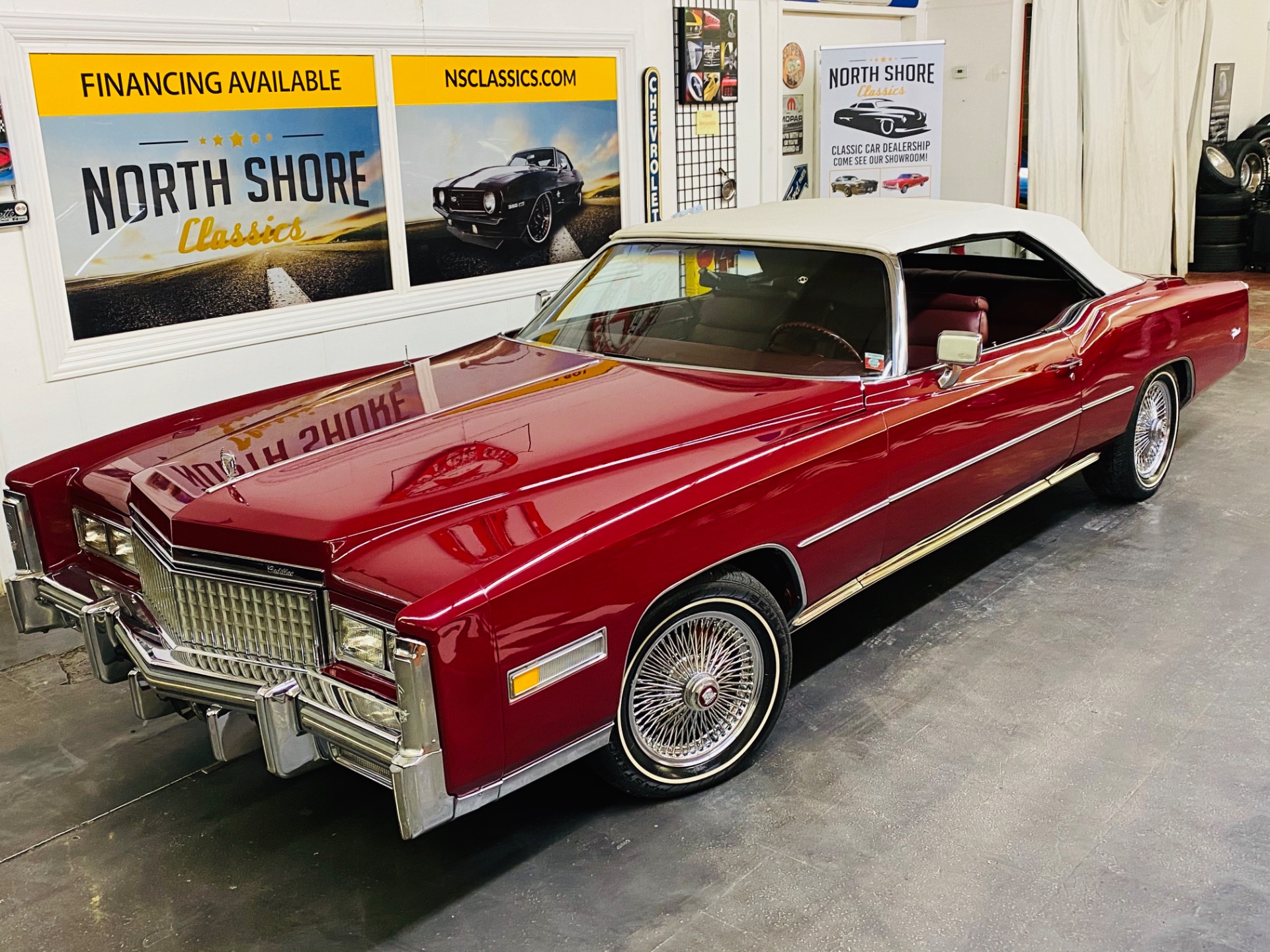 Used 1975 Cadillac Eldorado - CONVERTIBLE - 500 c.i. ENGINE - LOADED POWER OPTIONS - SEE VIDEO | Mundelein, IL