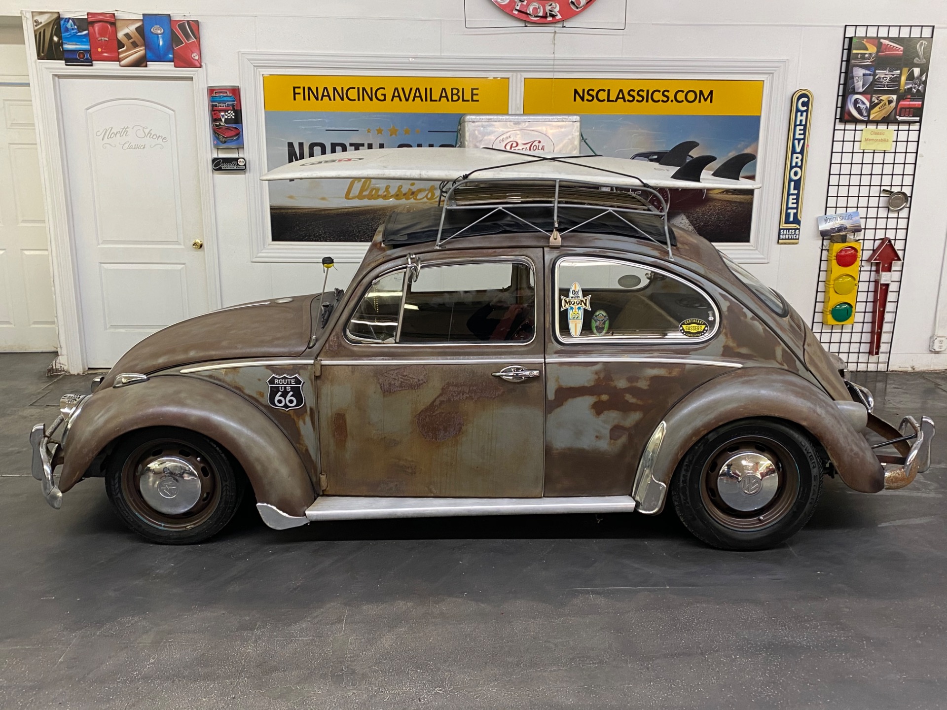Used 1973 Volkswagen Beetle - BEACH BUM HOT ROD - COOL PATINA - SEE VIDEO | Mundelein, IL