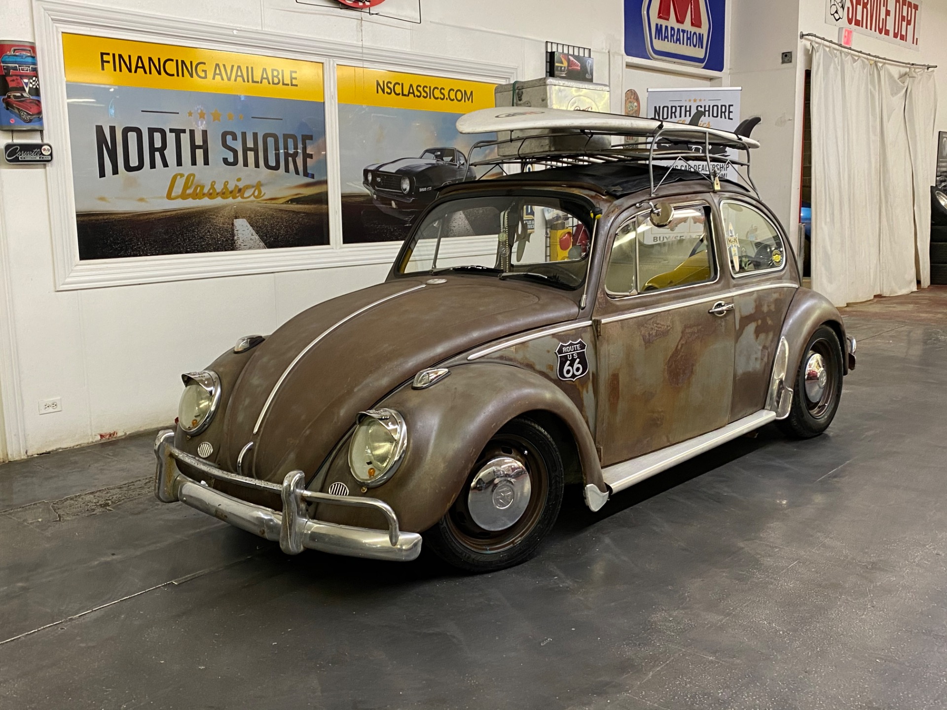 Used 1973 Volkswagen Beetle - BEACH BUM HOT ROD - COOL PATINA - SEE VIDEO | Mundelein, IL