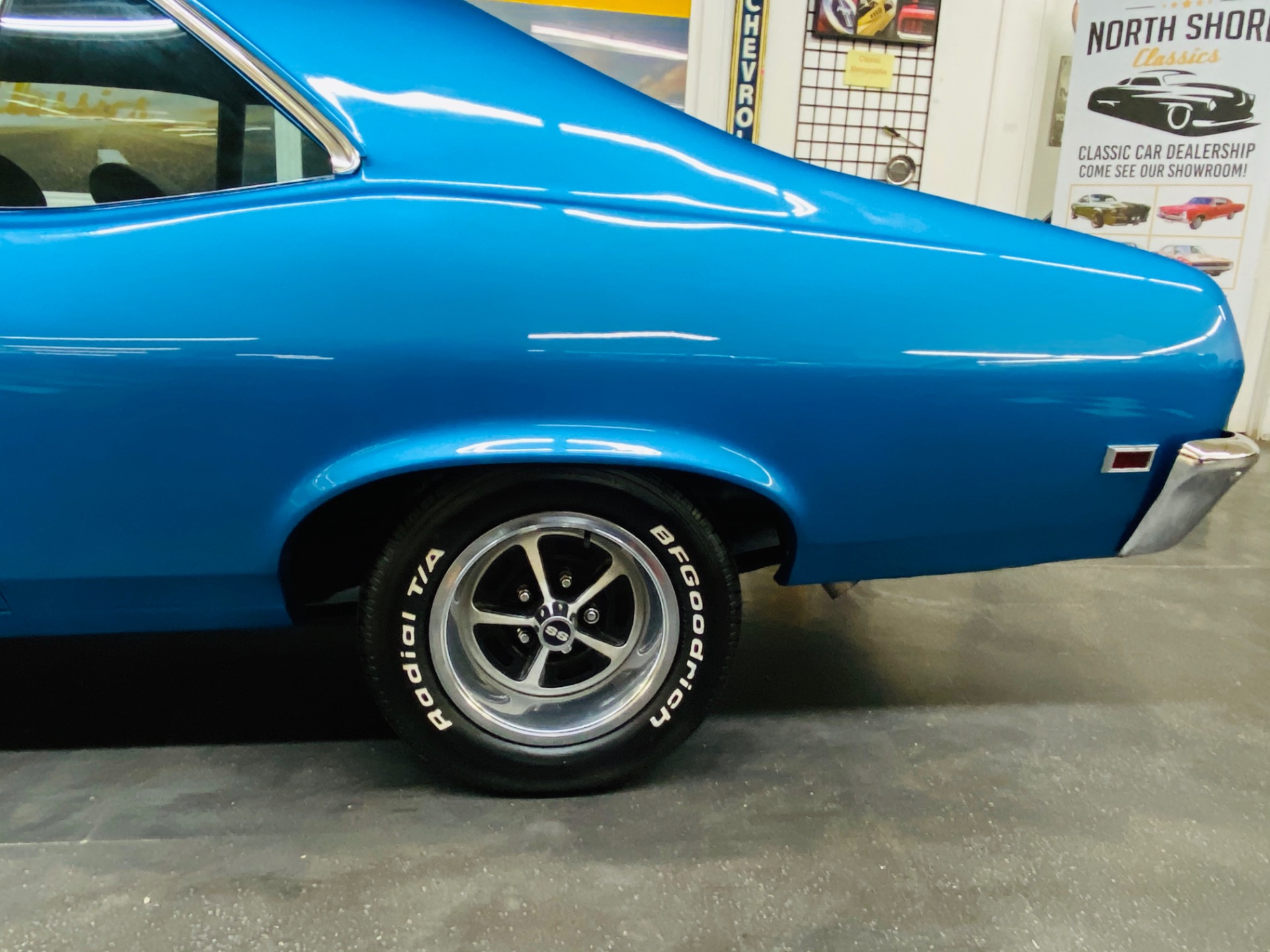 Used 1969 Chevrolet Nova - BIG BLOCK - 4 SPEED - LEMANS BLUE - SEE VIDEO | Mundelein, IL