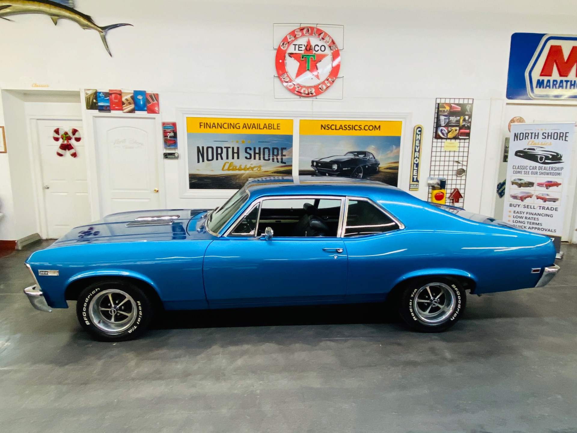 Used 1969 Chevrolet Nova - BIG BLOCK - 4 SPEED - LEMANS BLUE - SEE VIDEO | Mundelein, IL
