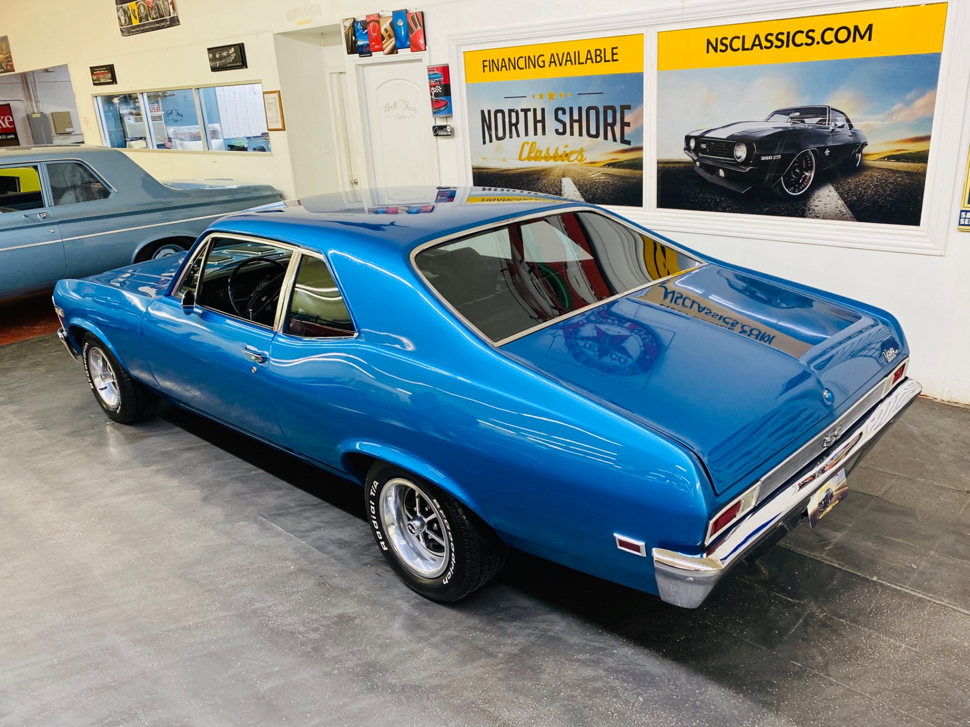 Used 1969 Chevrolet Nova - BIG BLOCK - 4 SPEED - LEMANS BLUE - SEE VIDEO | Mundelein, IL