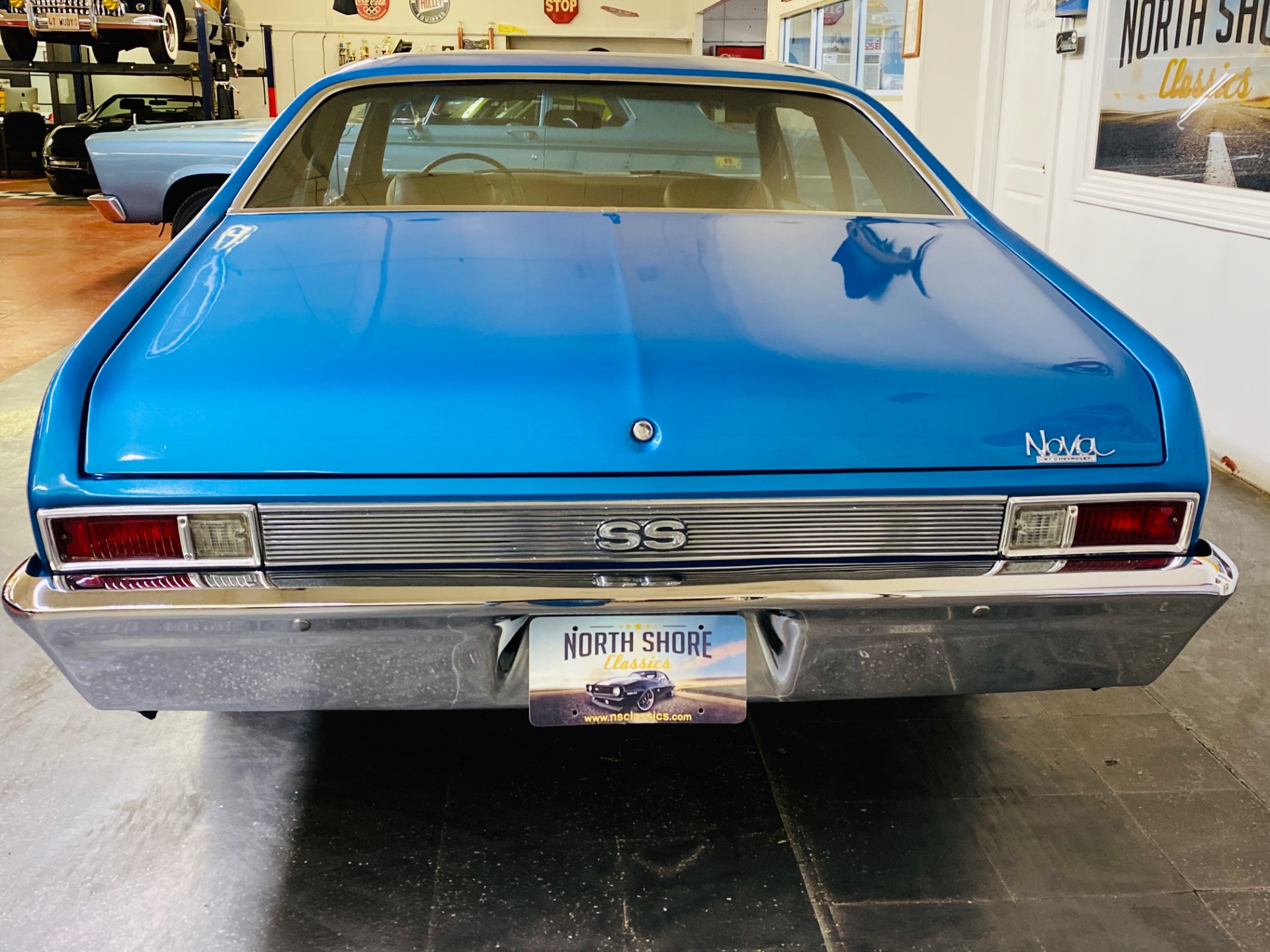 Used 1969 Chevrolet Nova - BIG BLOCK - 4 SPEED - LEMANS BLUE - SEE VIDEO | Mundelein, IL