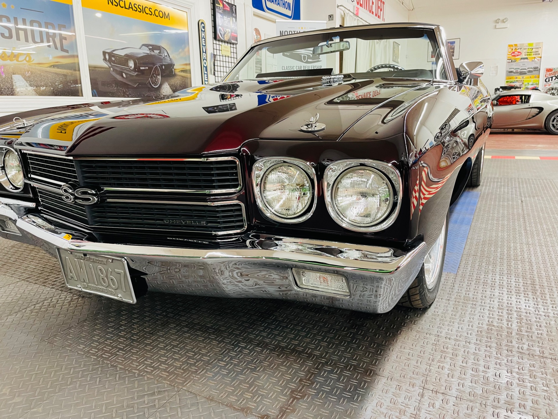 Used 1970 Chevrolet Chevelle - CONVERTIBLE - 502 RAMJET - AIR RIDE -SEE VIDEO | Mundelein, IL